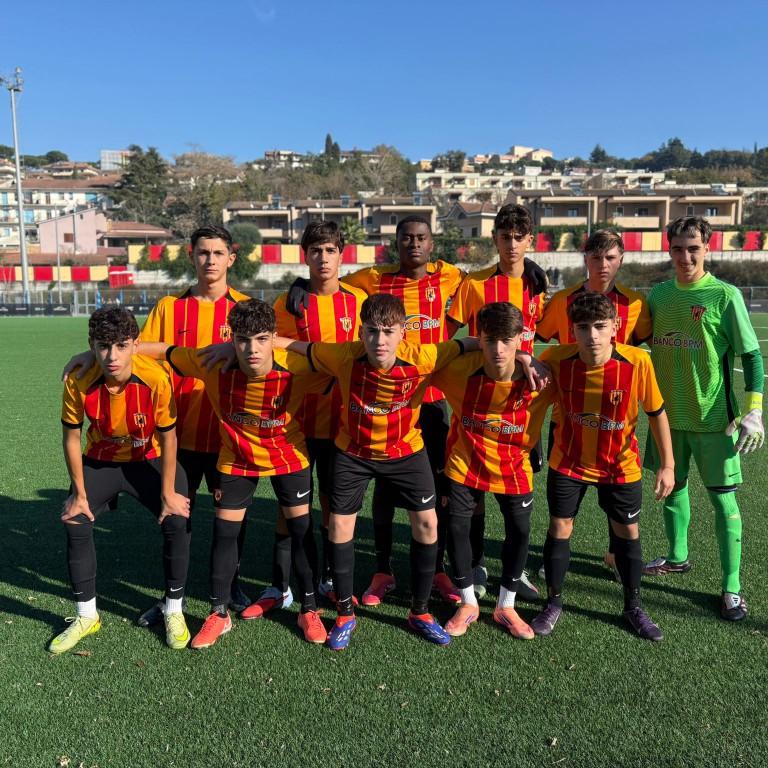 Under 15 Serie C, Benevento travolgente: 7-0 al Pineto e primo posto a punteggio pieno