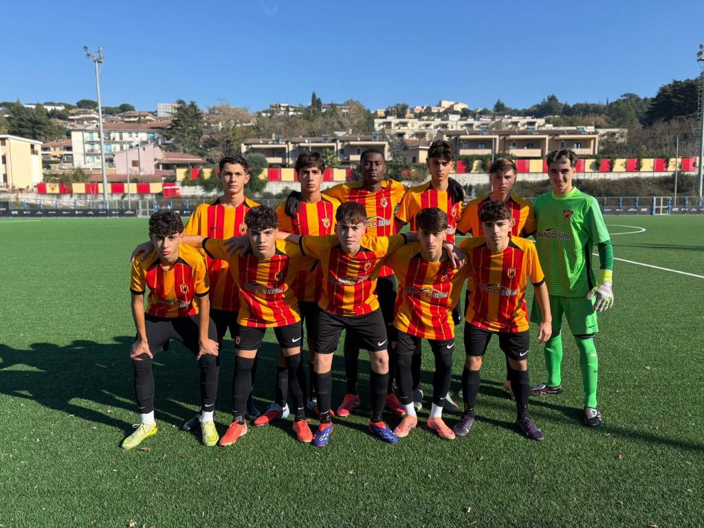 Under 15 Serie C, Benevento travolgente: 7-0 al Pineto e primo posto a punteggio pieno