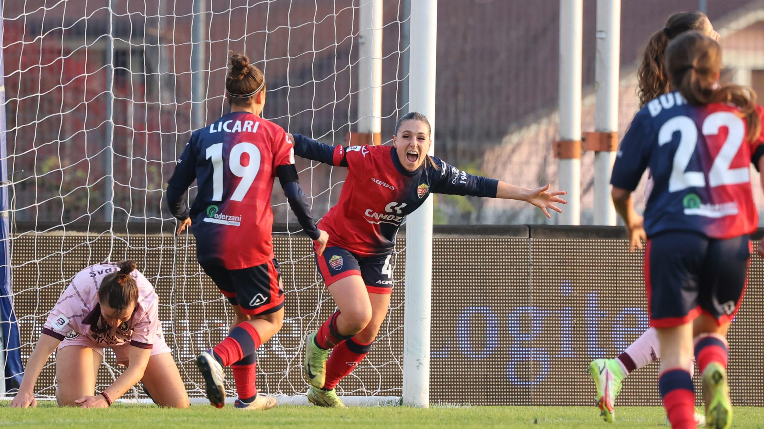 Il big match Lumezzane-Cesena dà il via all’11ª giornata. Domenica spazio al derby Trastevere-Res Donna Roma