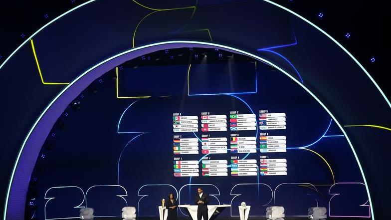 Italy’s play-off path leads to a group with Canada, Qatar and Switzerland