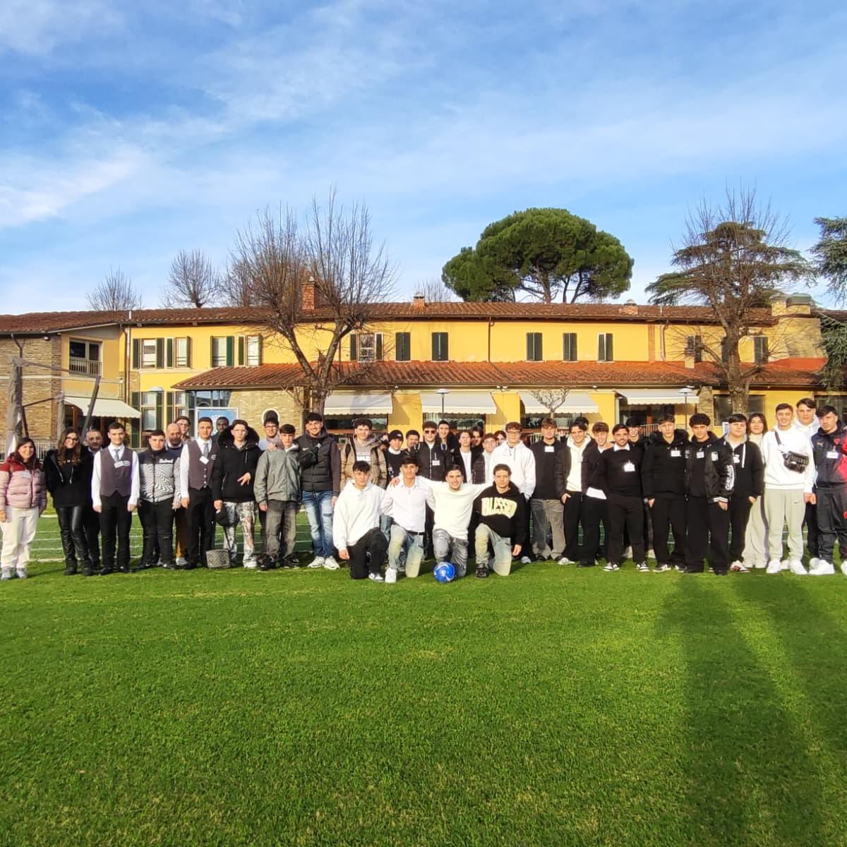 FIGC e Istituto ‘Morano’ ancora insieme nel progetto: gli studenti di Caivano in visita a Coverciano
