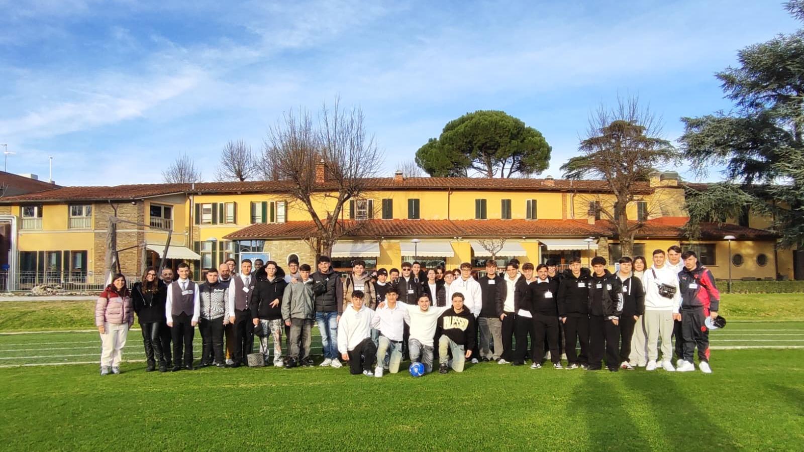 FIGC e Istituto ‘Morano’ ancora insieme nel progetto: gli studenti di Caivano in visita a Coverciano