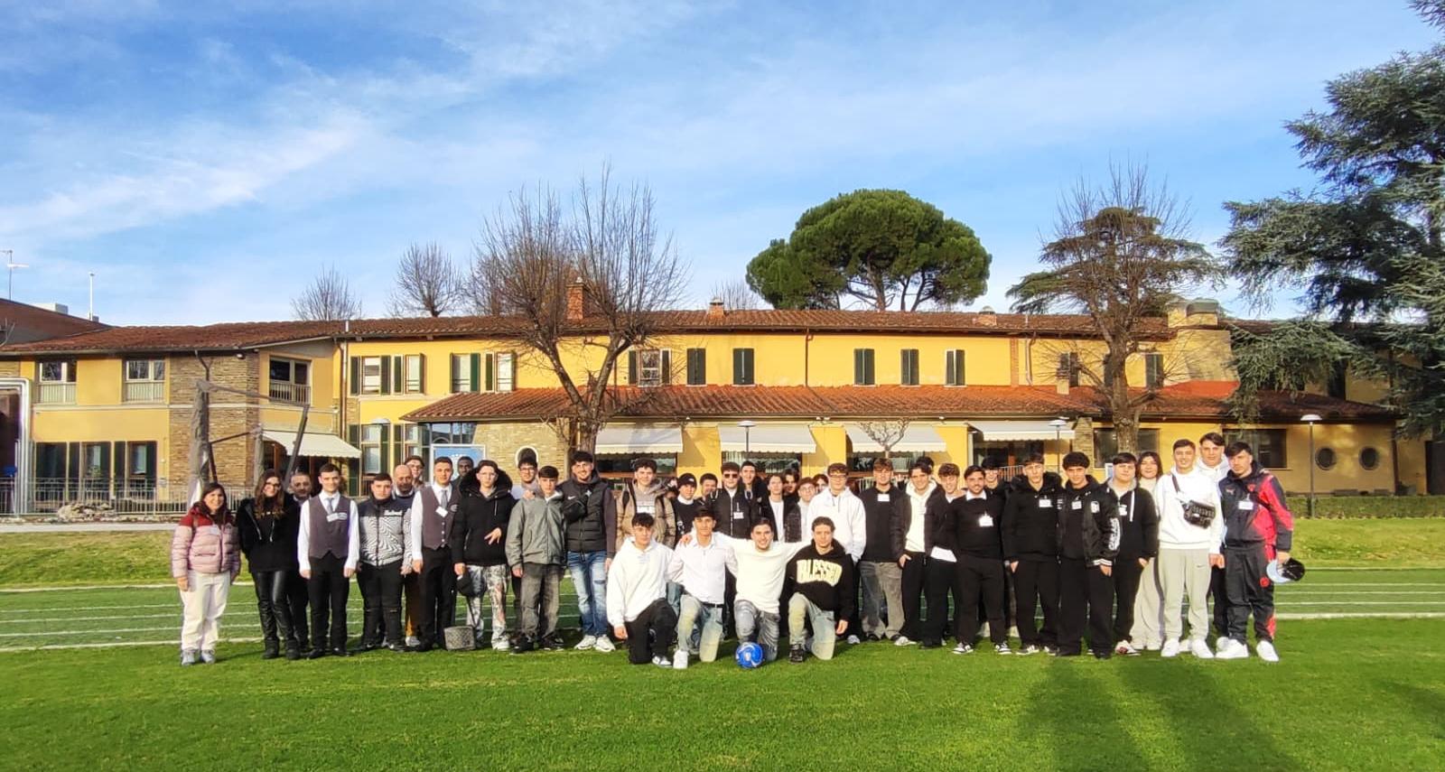 FIGC e Istituto ‘Morano’ ancora insieme nel progetto: gli studenti di Caivano in visita a Coverciano