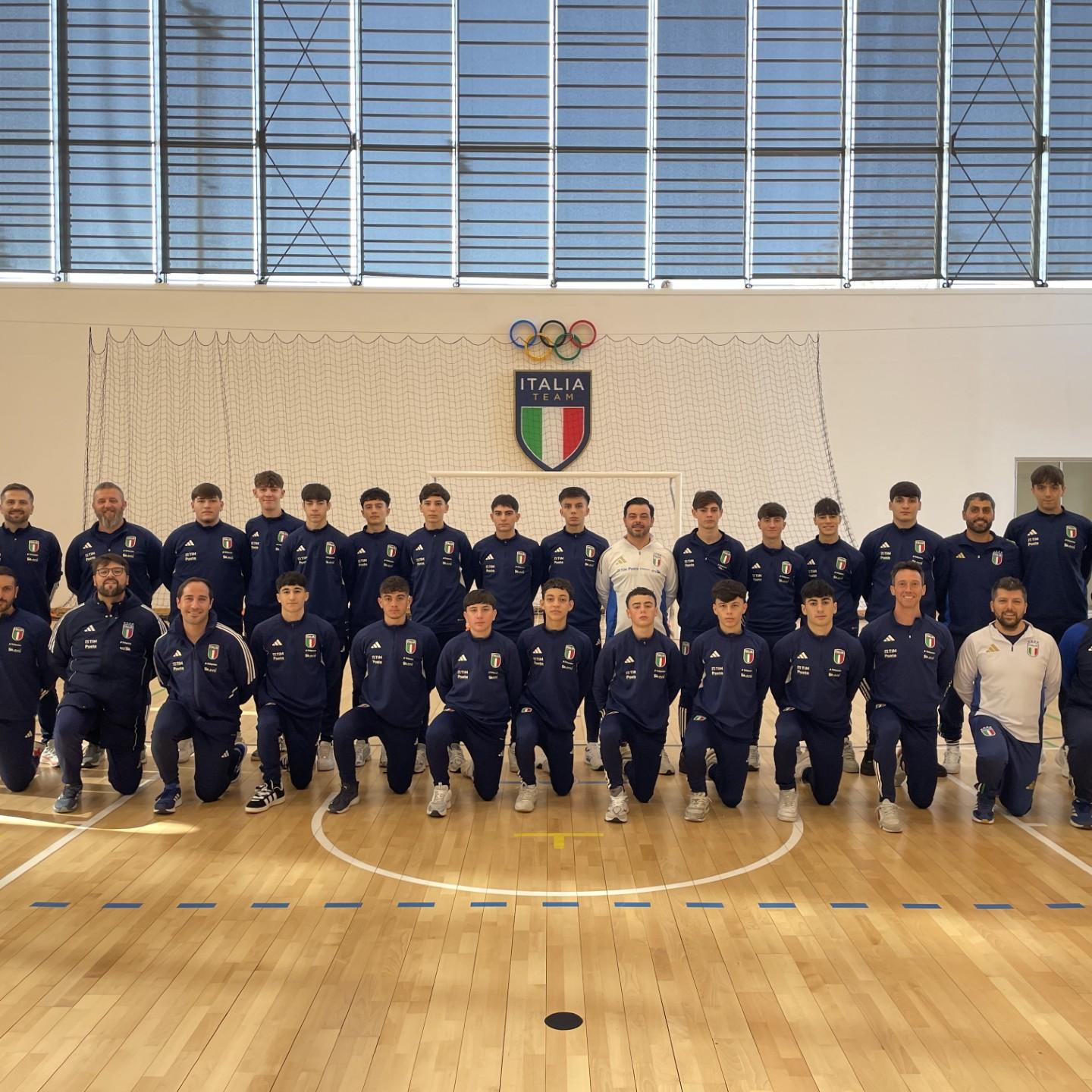 Futsal+, dal 9 al 12 dicembre a Roma il raduno per lo stage Under 16