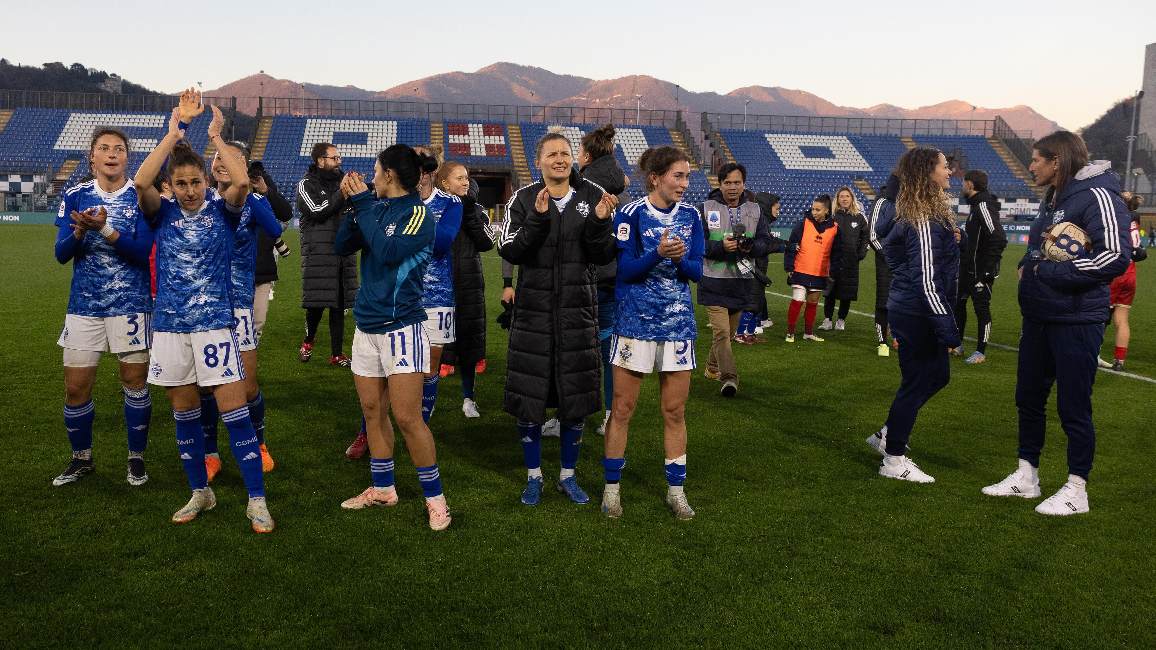 Il Como 1907 cala il poker contro la San Marino e tiene a -5 il Lumezzane vittorioso sul Venezia