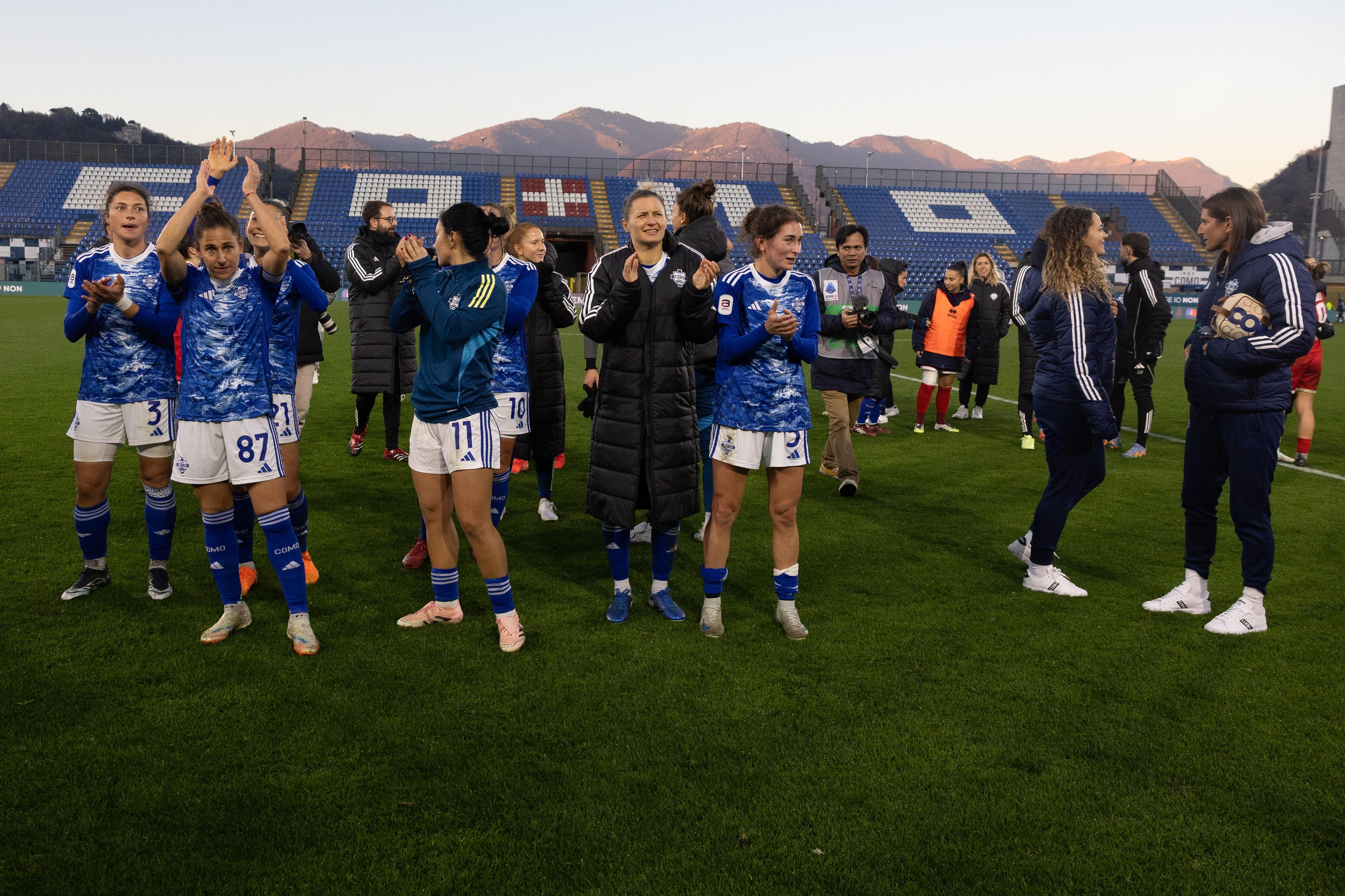 Il Como 1907 cala il poker contro la San Marino e tiene a -5 il Lumezzane vittorioso sul Venezia