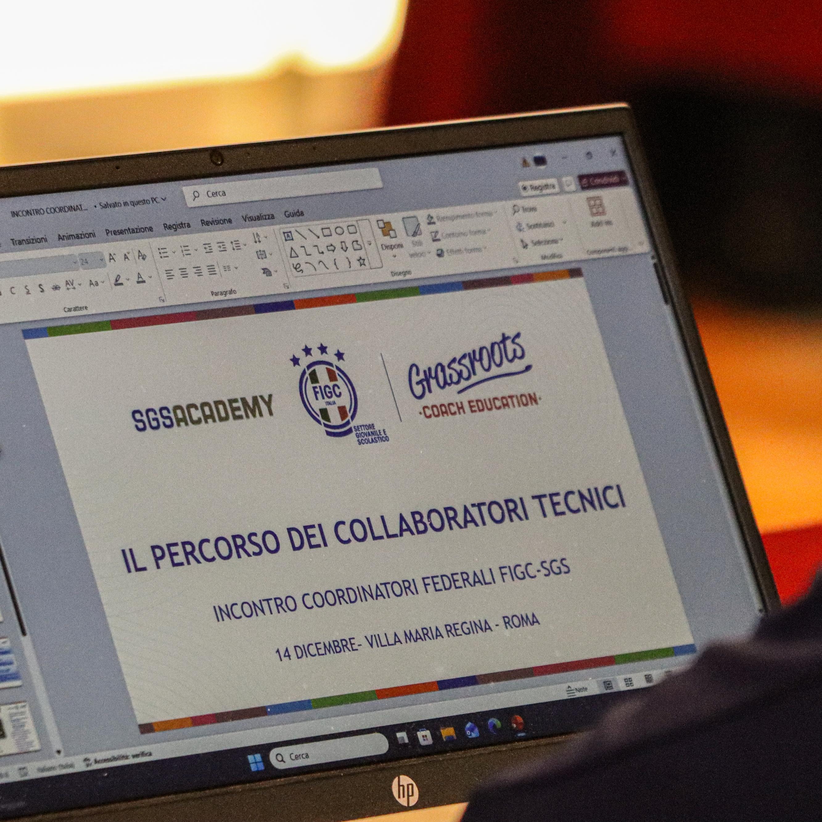 La riunione con i Coordinatori Regionali SGS