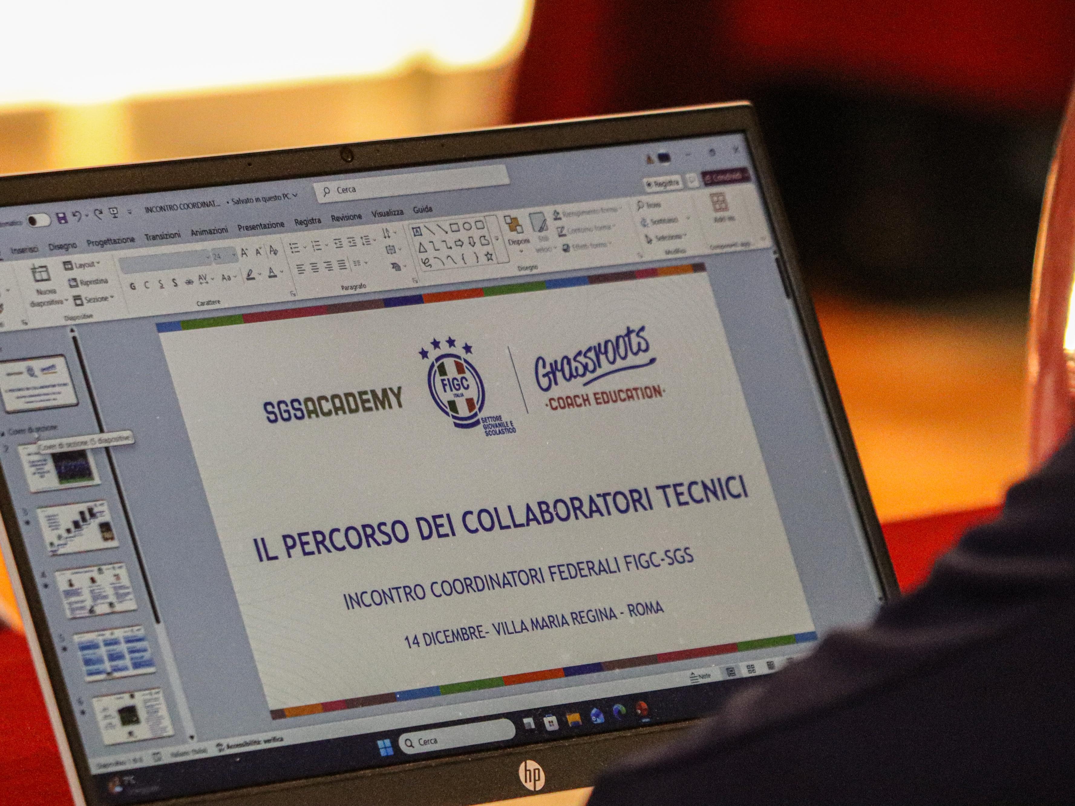 La riunione con i Coordinatori Regionali SGS