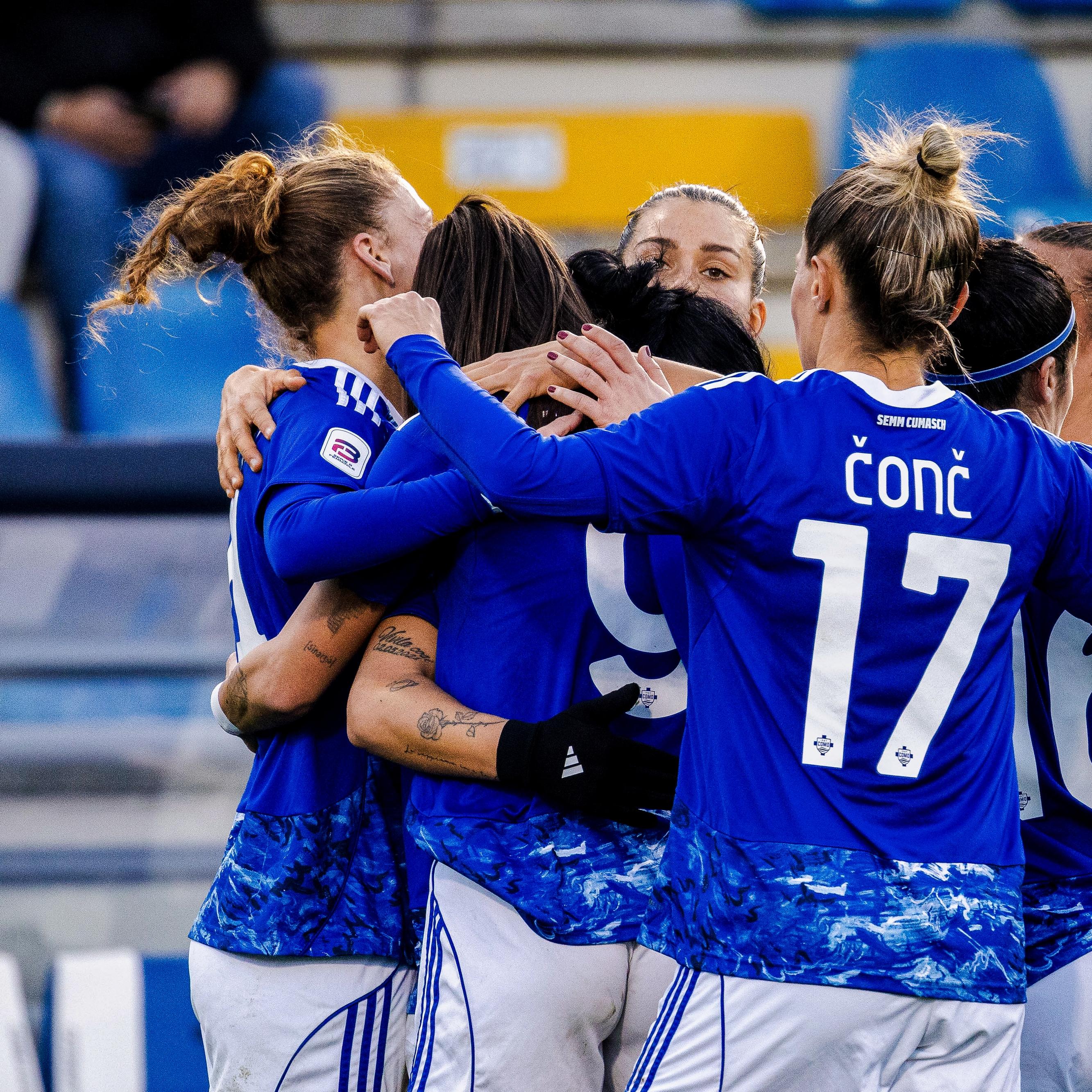 Il Como 1907 si fa bello al 'Sinigaglia': poker alla San Marino Academy