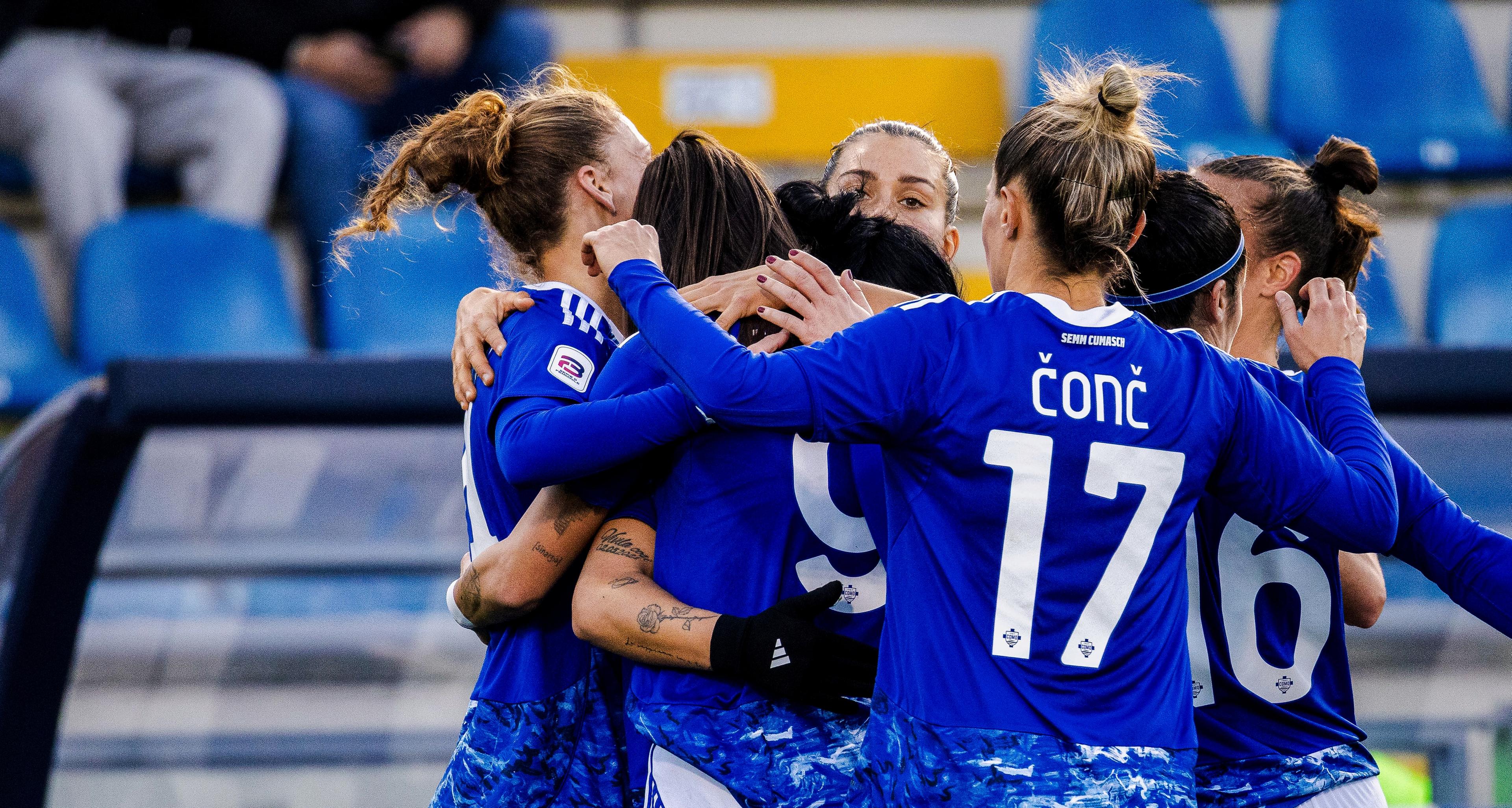 Il Como 1907 si fa bello al 'Sinigaglia': poker alla San Marino Academy