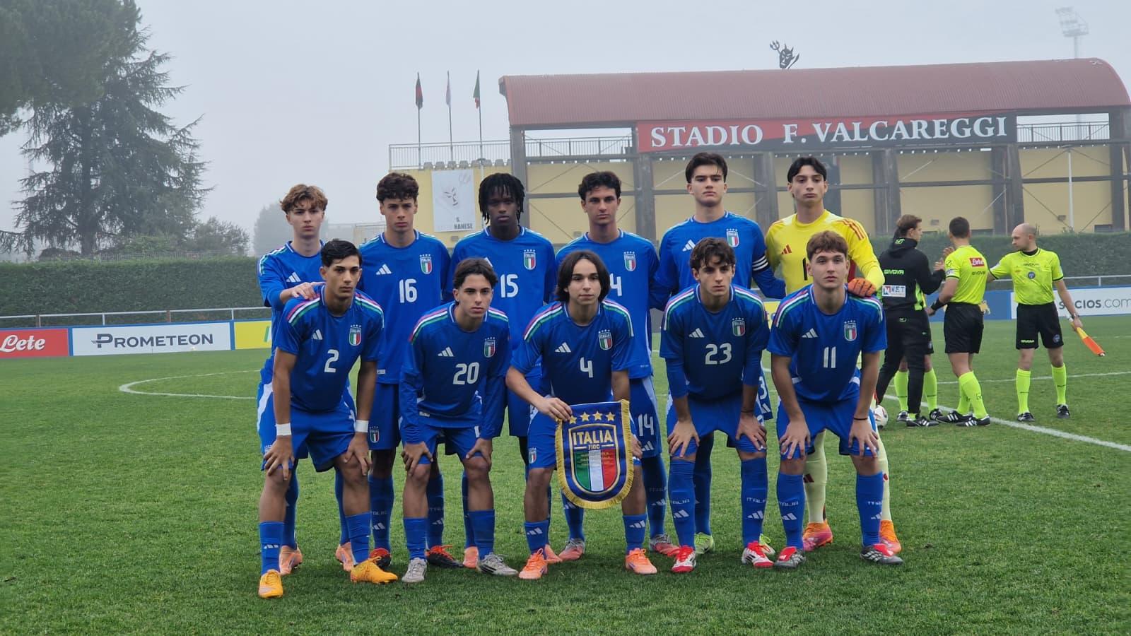 U16s beat Portugal in final game of the year