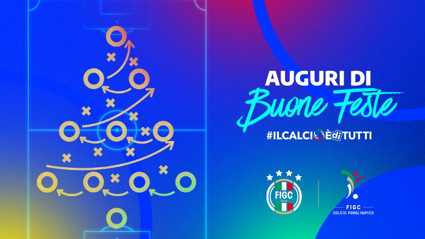 Tantissimi auguri di buon Natale e di buon anno dalla Divisione Calcio Paralimpico della FIGC