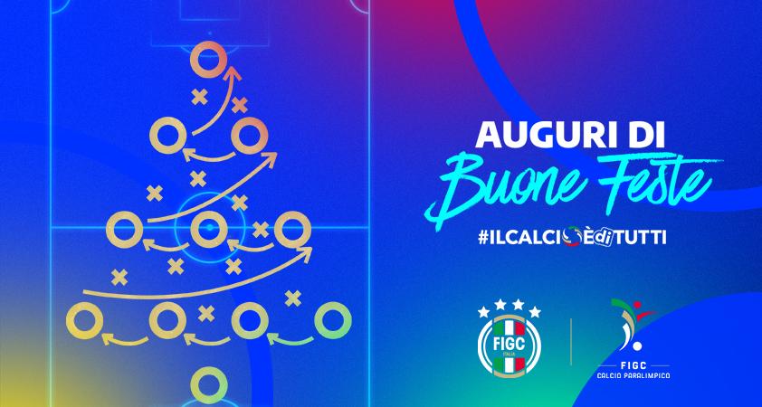 Tantissimi auguri di buon Natale e di buon anno dalla Divisione Calcio Paralimpico della FIGC