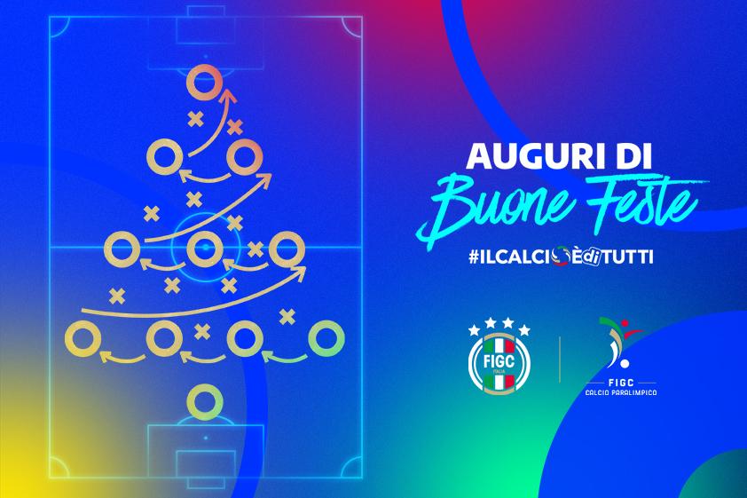 Tantissimi auguri di buon Natale e di buon anno dalla Divisione Calcio Paralimpico della FIGC