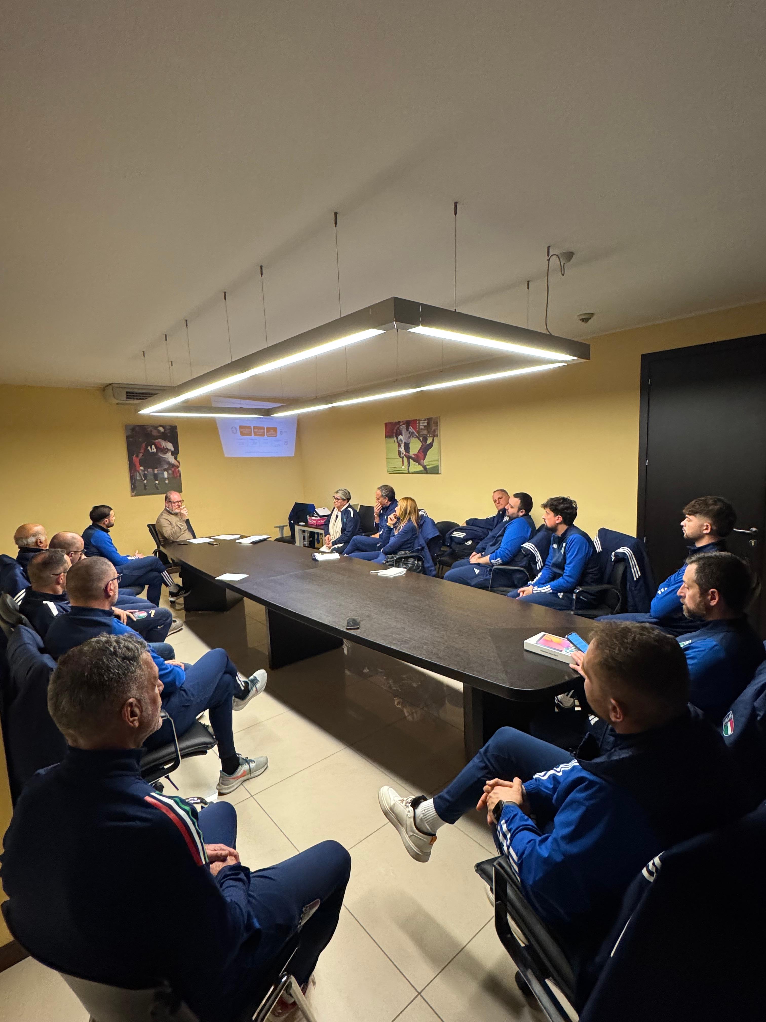 Formazione SGS Academy di I° e II° Livello presso il Coordinamento FIGC SGS Umbria