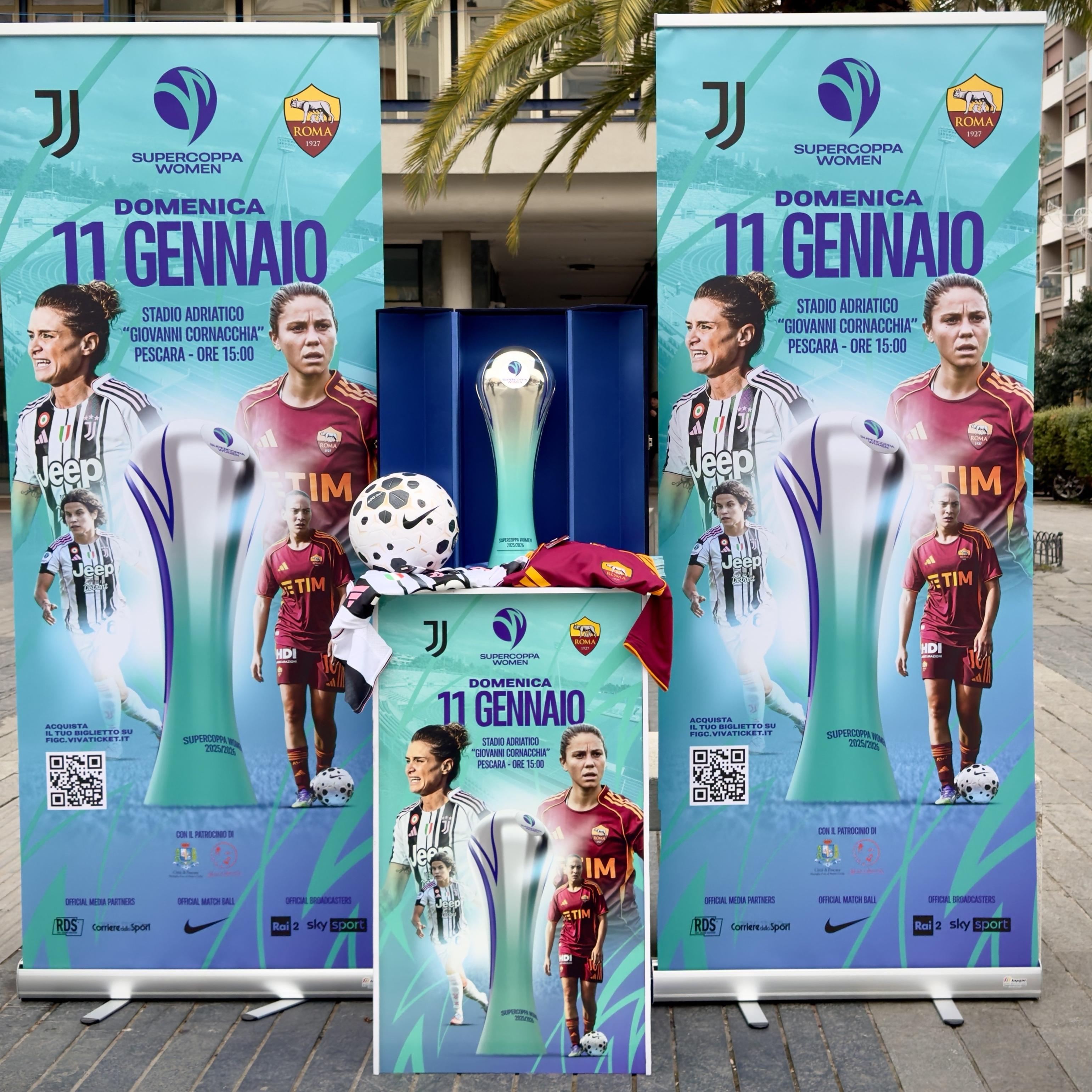 Supercoppa Women, prosegue il tour del trofeo: martedì 6 al ‘PalaRoma’ per le Futsal Finals, venerdì 9 al Centro Commerciale Megalò