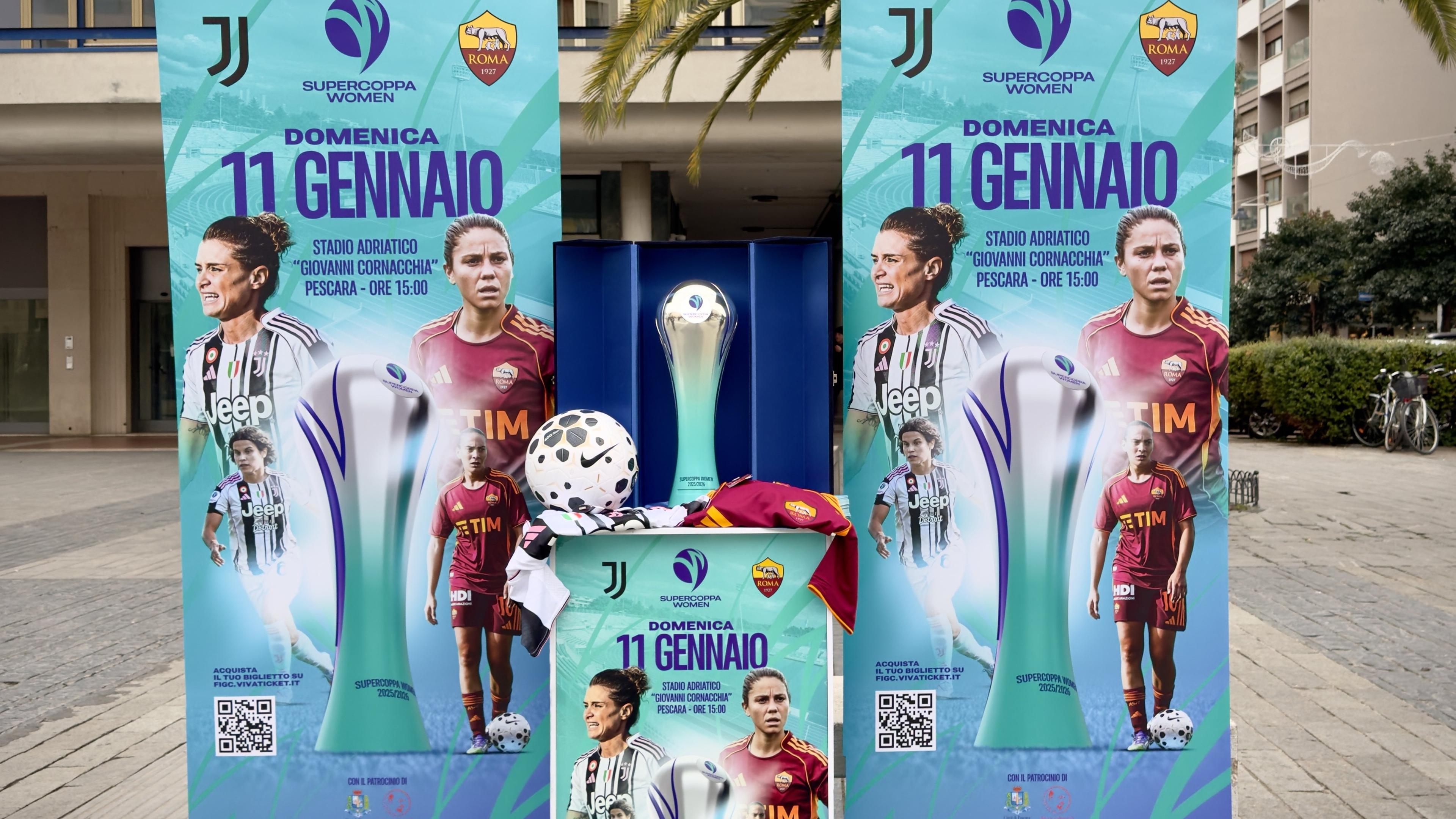Supercoppa Women, prosegue il tour del trofeo: martedì 6 al ‘PalaRoma’ per le Futsal Finals, venerdì 9 al Centro Commerciale Megalò