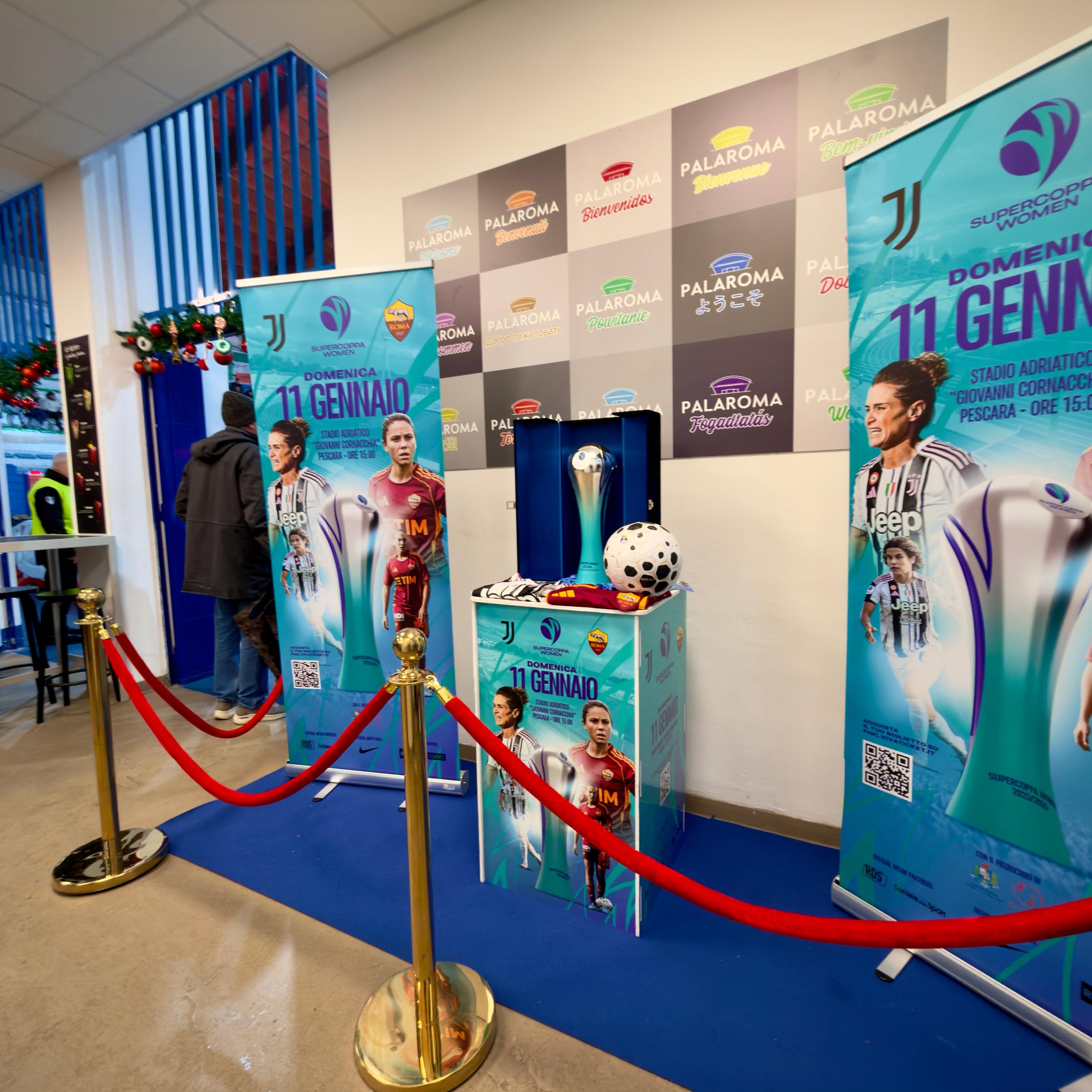 Supercoppa Women, -4: il trofeo a Montesilvano per le Futsal Finals. Domenica la sfida tra Juventus e Roma