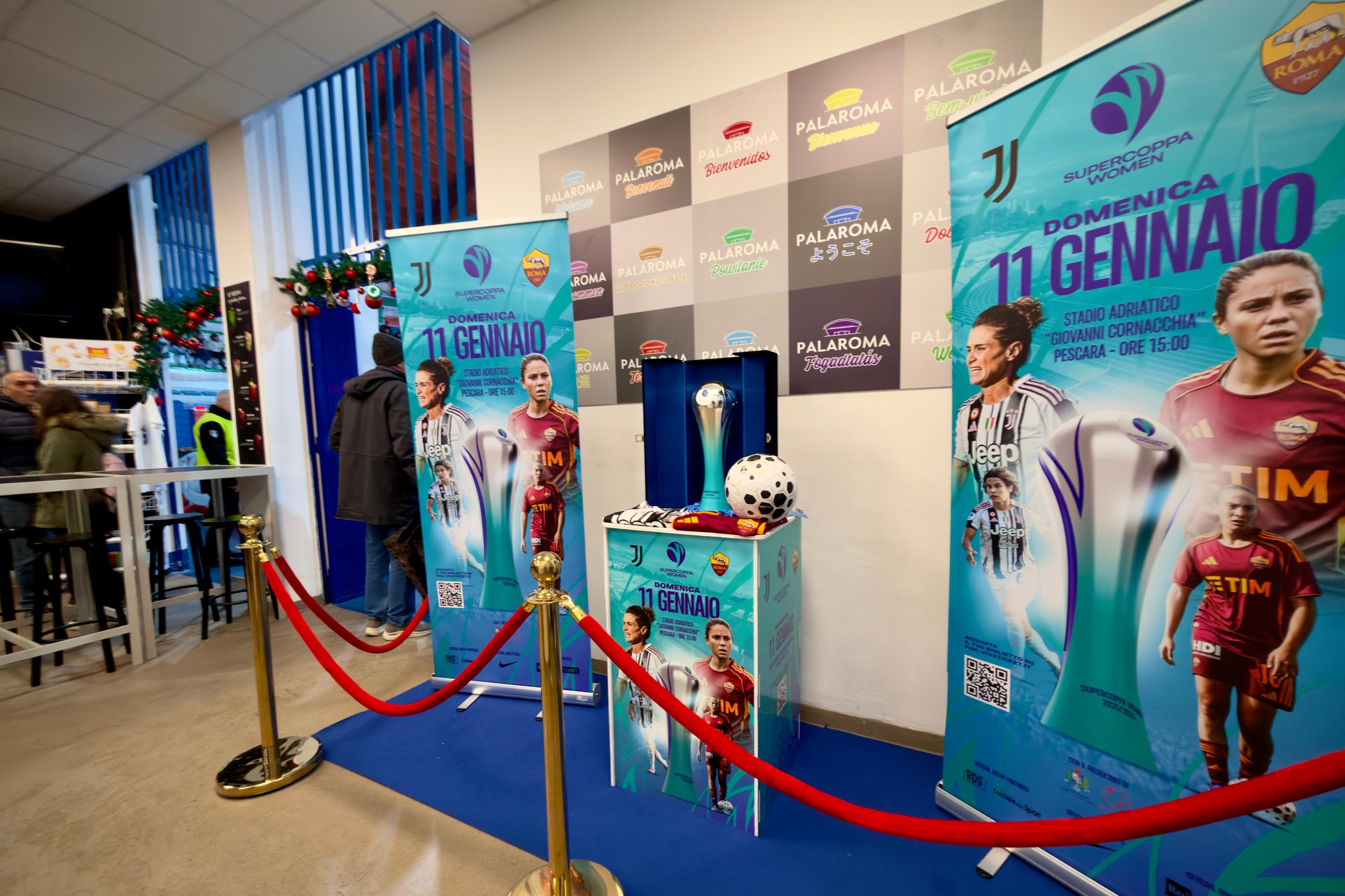 Supercoppa Women, -4: il trofeo a Montesilvano per le Futsal Finals. Domenica la sfida tra Juventus e Roma