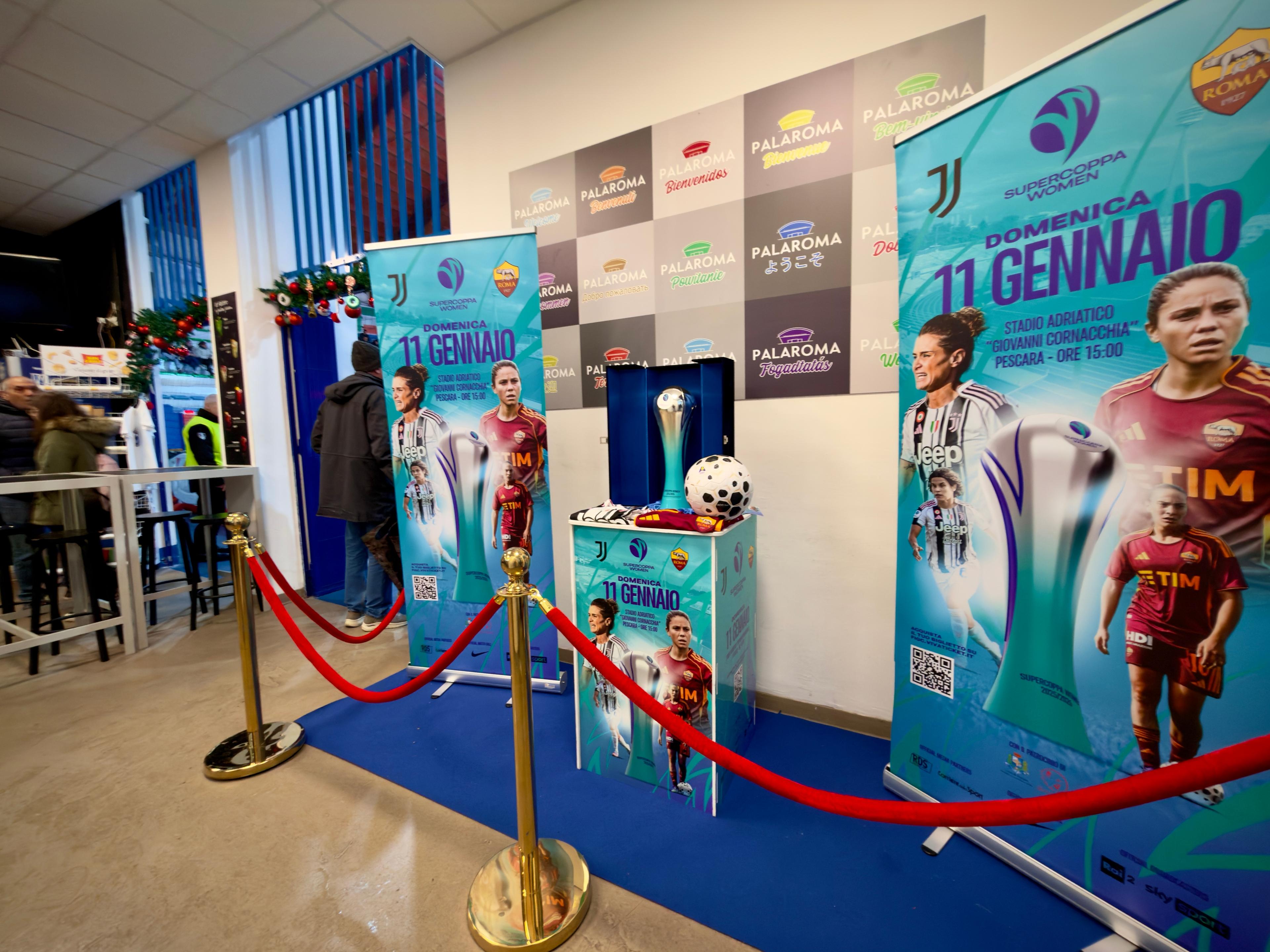 Supercoppa Women, -4: il trofeo a Montesilvano per le Futsal Finals. Domenica la sfida tra Juventus e Roma