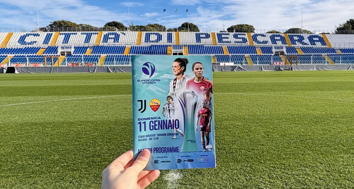 Supercoppa Women, -2: scarica gratuitamente e sfoglia il match programme di Juventus-Roma