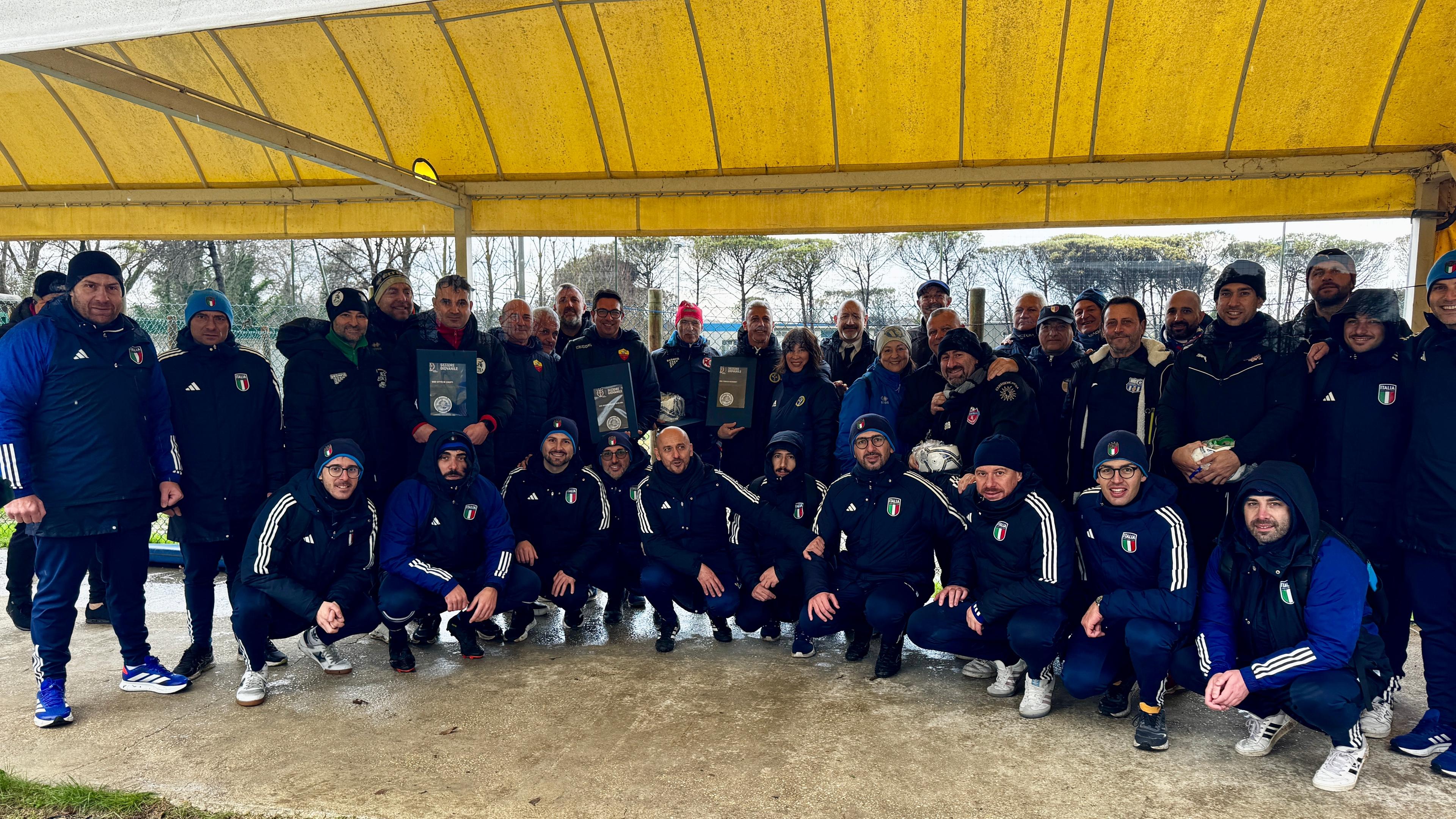 Cerimonia di consegna delle targhe alle società di 3° livello 2024/2025