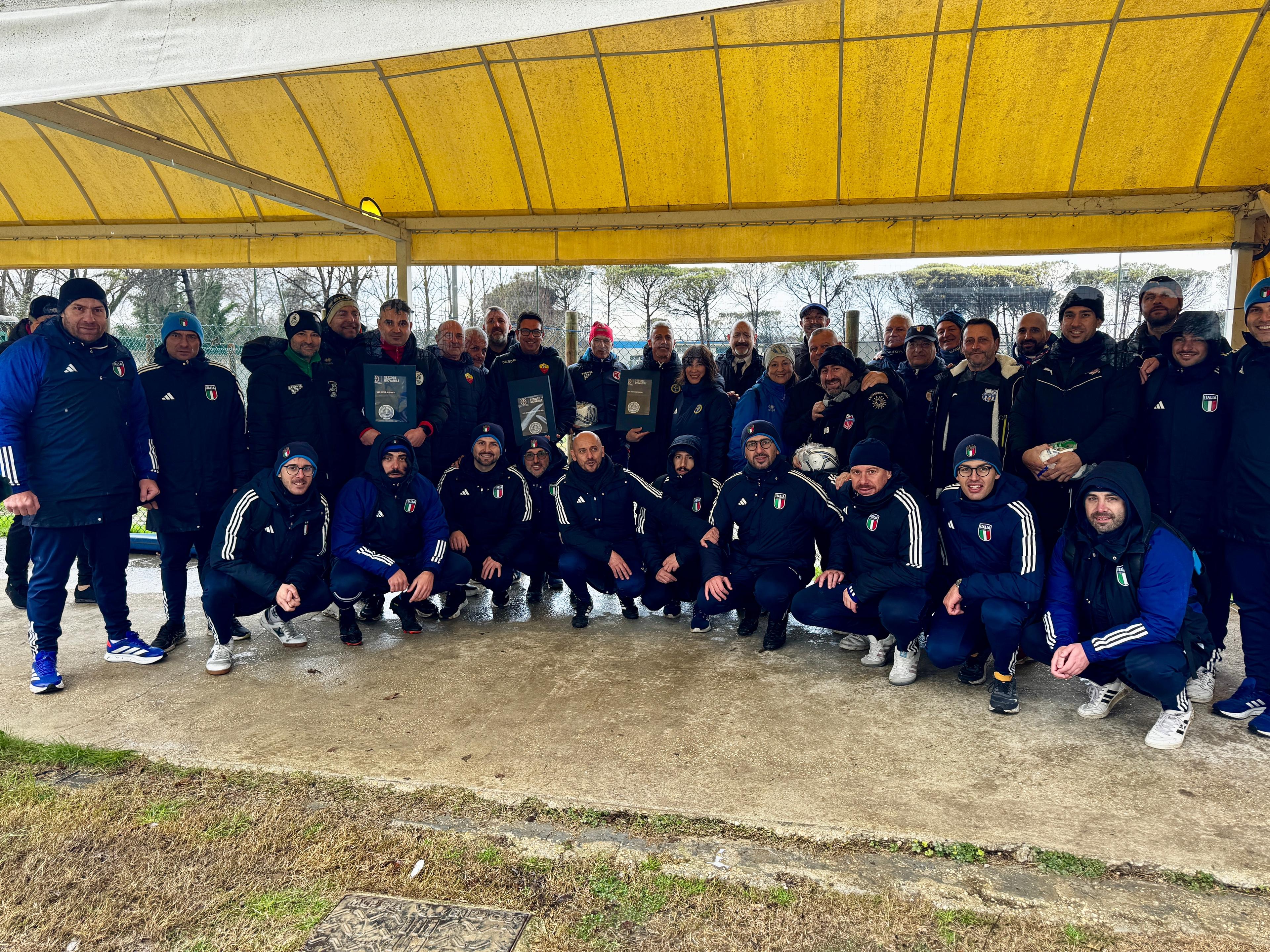 Cerimonia di consegna delle targhe alle società di 3° livello 2024/2025