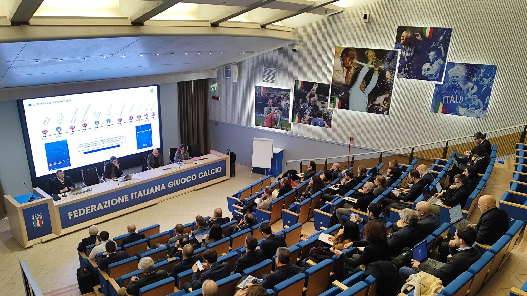 A Coverciano il primo appuntamento stagionale nell’ambito del processo di rilascio delle Licenze UEFA