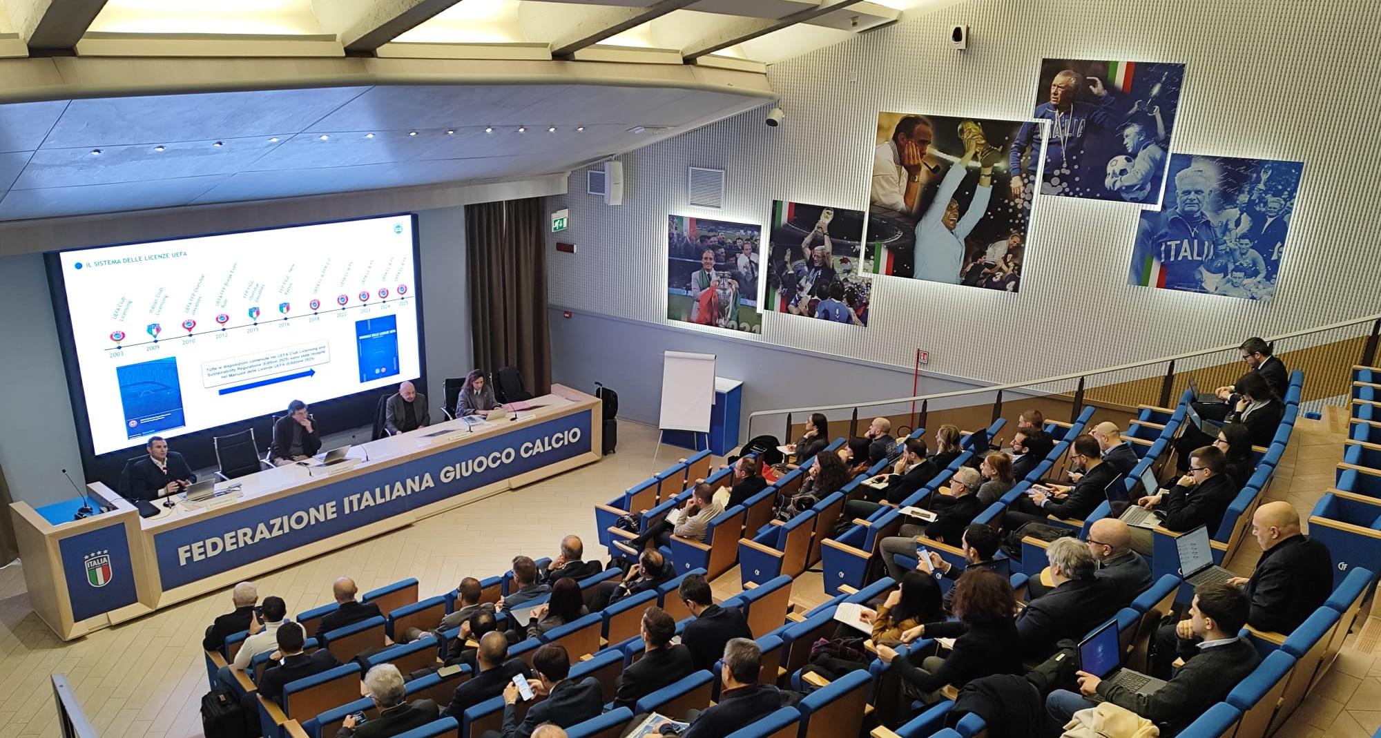 A Coverciano il primo appuntamento stagionale nell’ambito del processo di rilascio delle Licenze UEFA