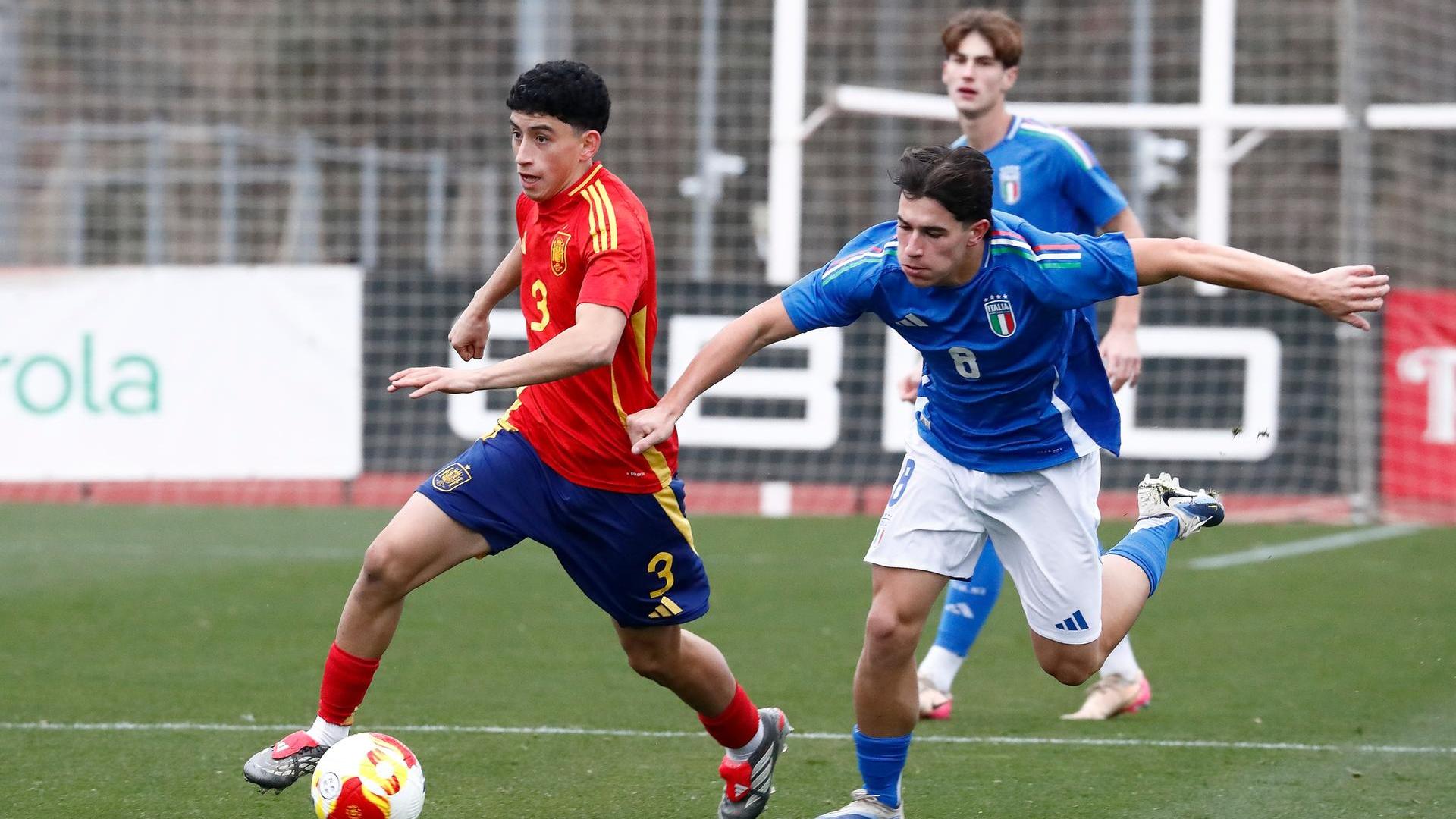 Azzurrini suffer narrow 1-0 defeat to Spain in Las Rozas. Favo: “We were unlucky.”