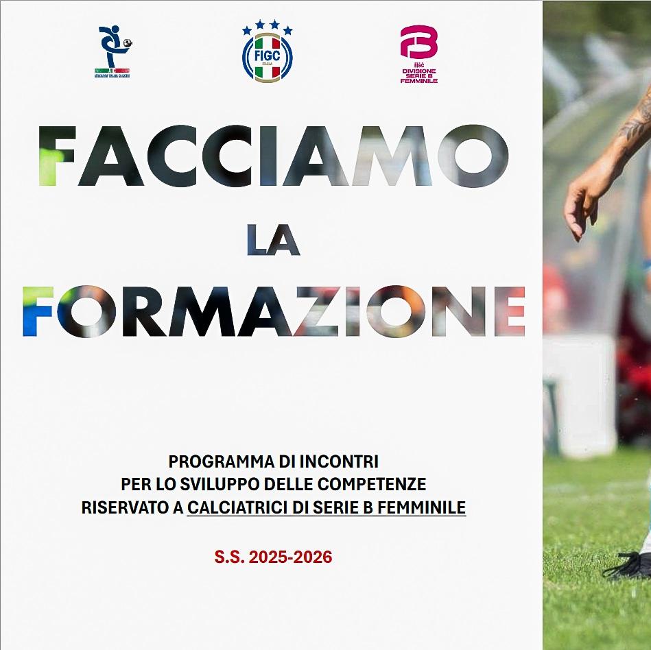 “Facciamo la formazione”, al via un percorso formativo per le calciatrici di Serie B in collaborazione con AIC