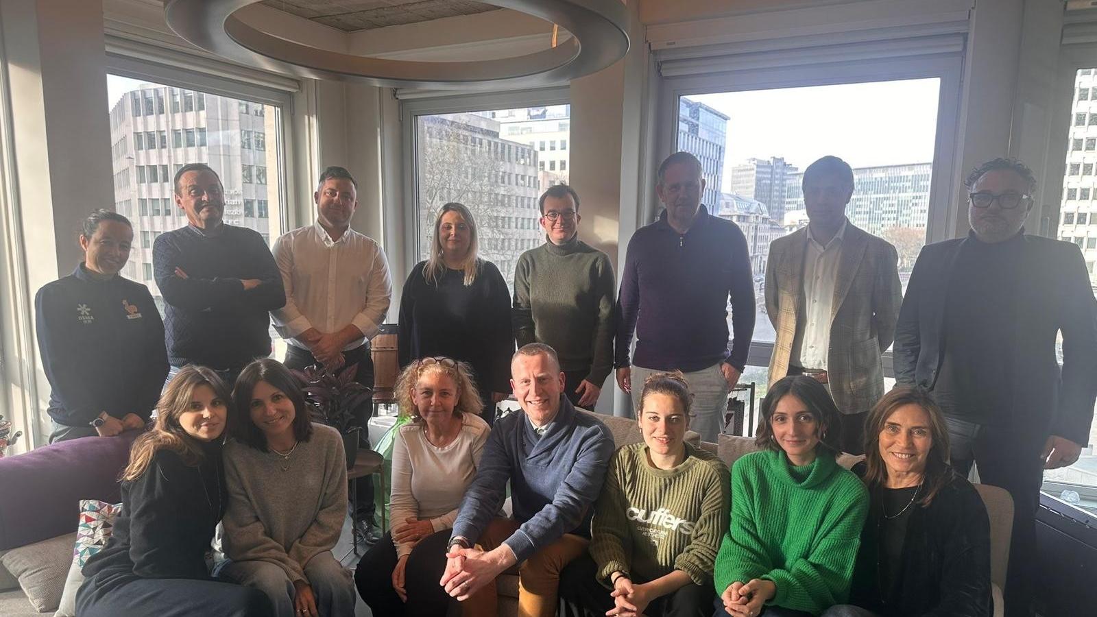 Progetto HAND IN HAND, a Bruxelles si è concluso il kick off meeting con i Partner