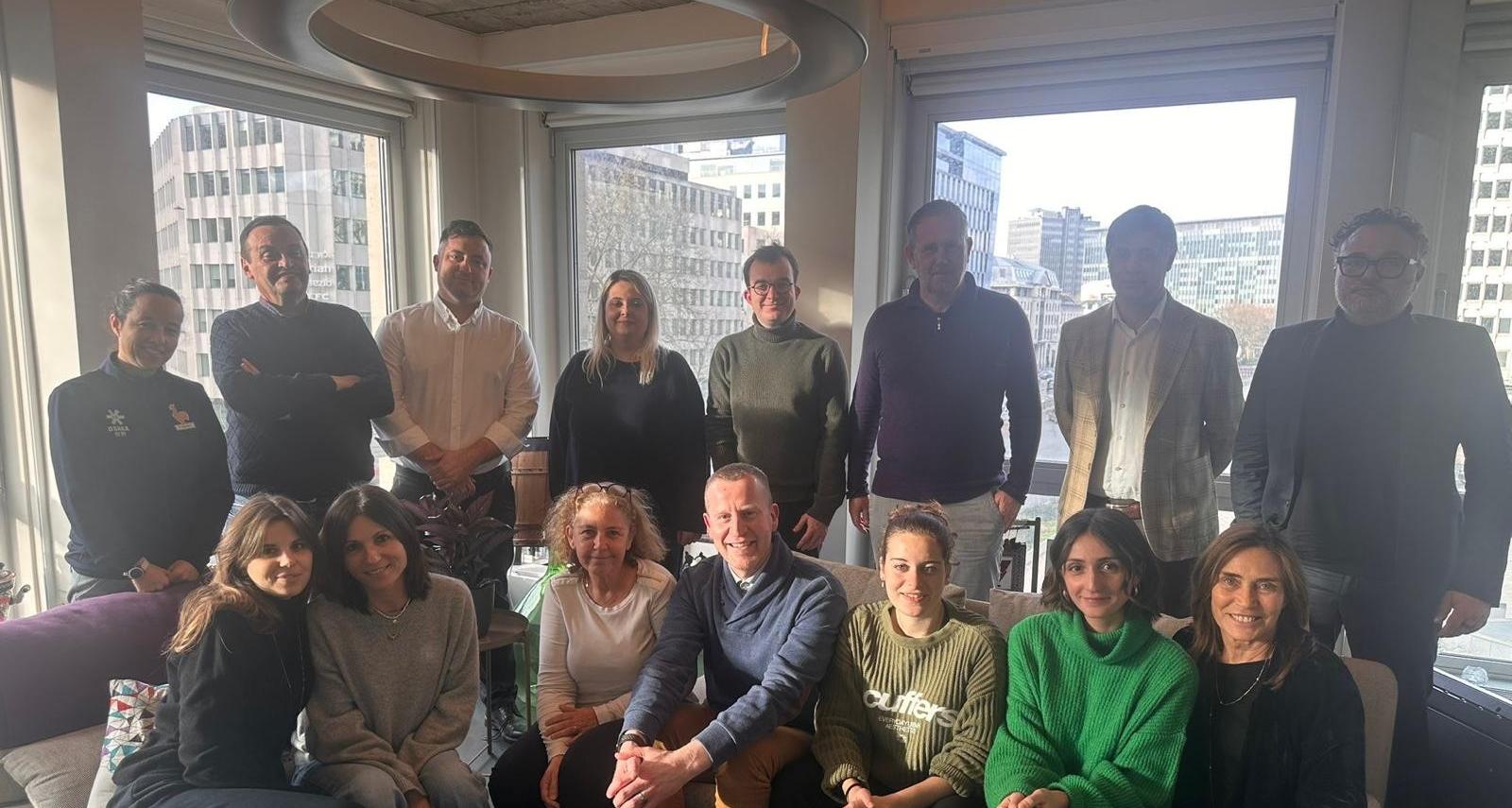 Progetto HAND IN HAND, a Bruxelles si è concluso il kick off meeting con i Partner