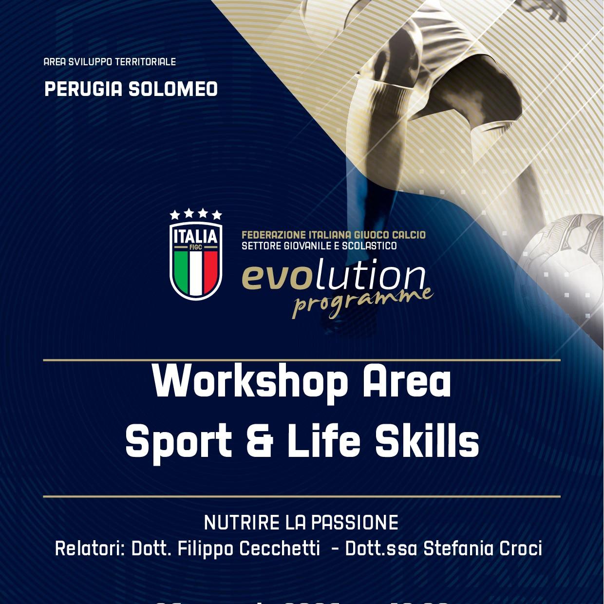 Workshop AST Perugia Solomeo – Area Sport & Life Skills