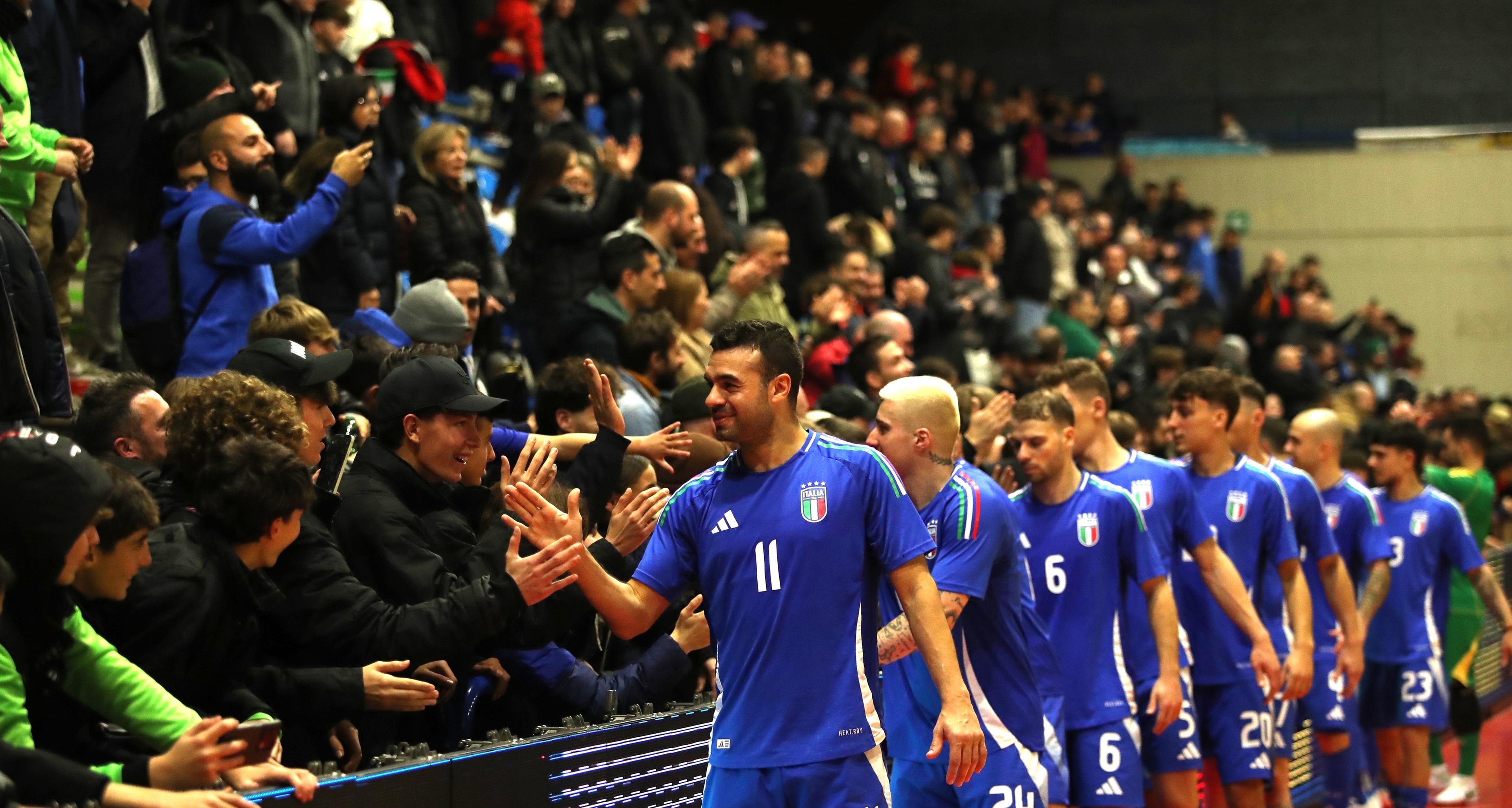 L’Italfutsal vola in Slovenia: Samperi ufficializza i 14 per l’Europeo