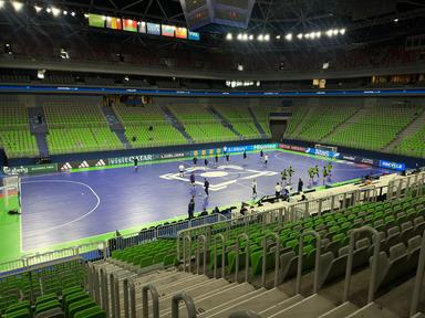 Inizia Futsal EURO 2026, mentre l’Italia ‘assaggia’ la Stozice Arena. Liberti: “Viviamo per questi momenti”