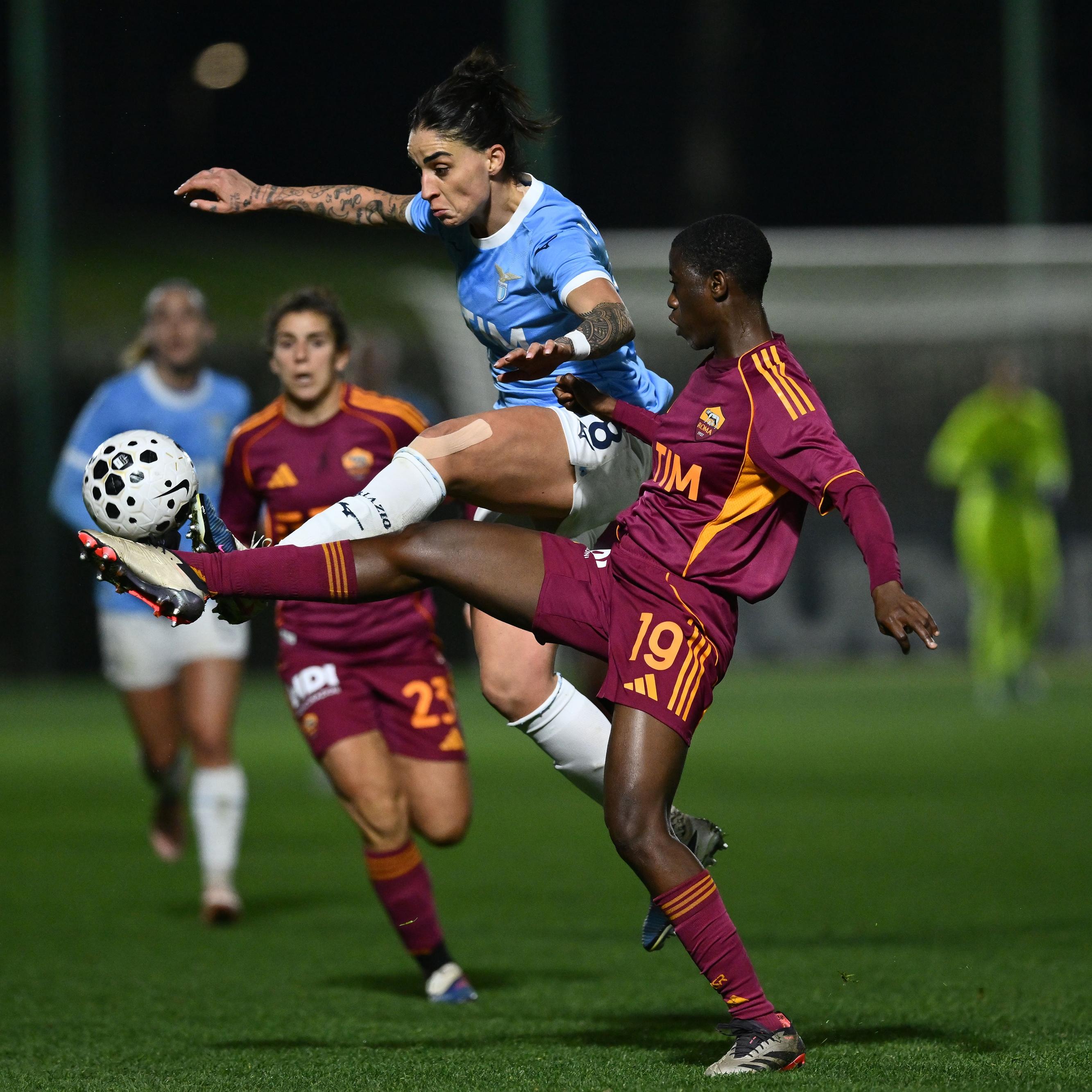 Lazio-Roma finisce senza gol: la qualificazione si deciderà al Tre Fontane. Inter ok sul campo della Ternana Women