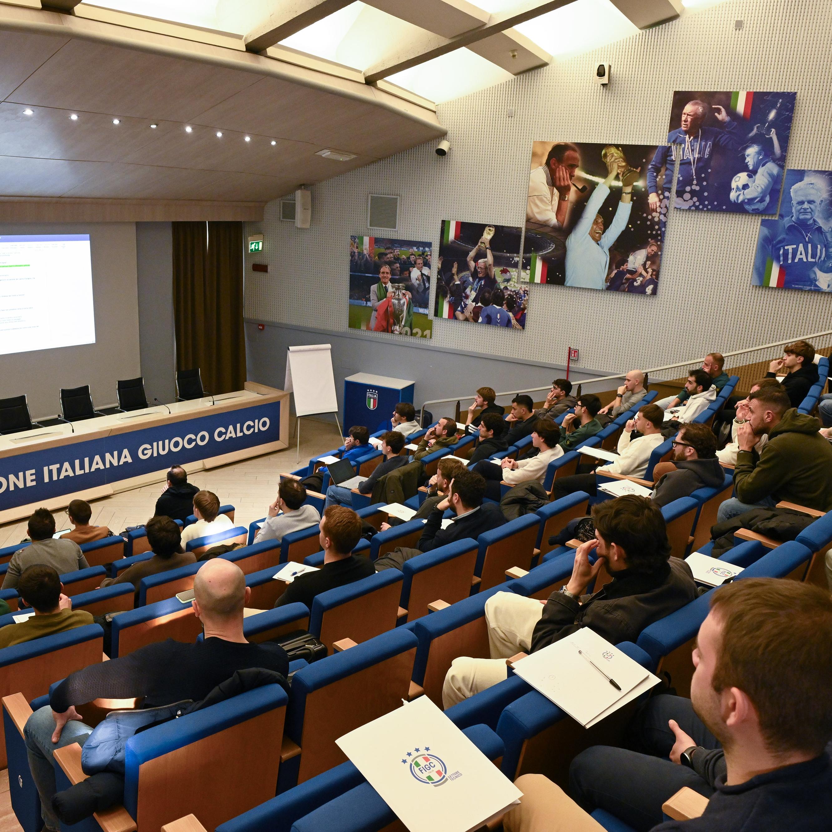 Inaugurato a Coverciano il nuovo corso per match analyst: le lezioni saranno fino al 4 febbraio