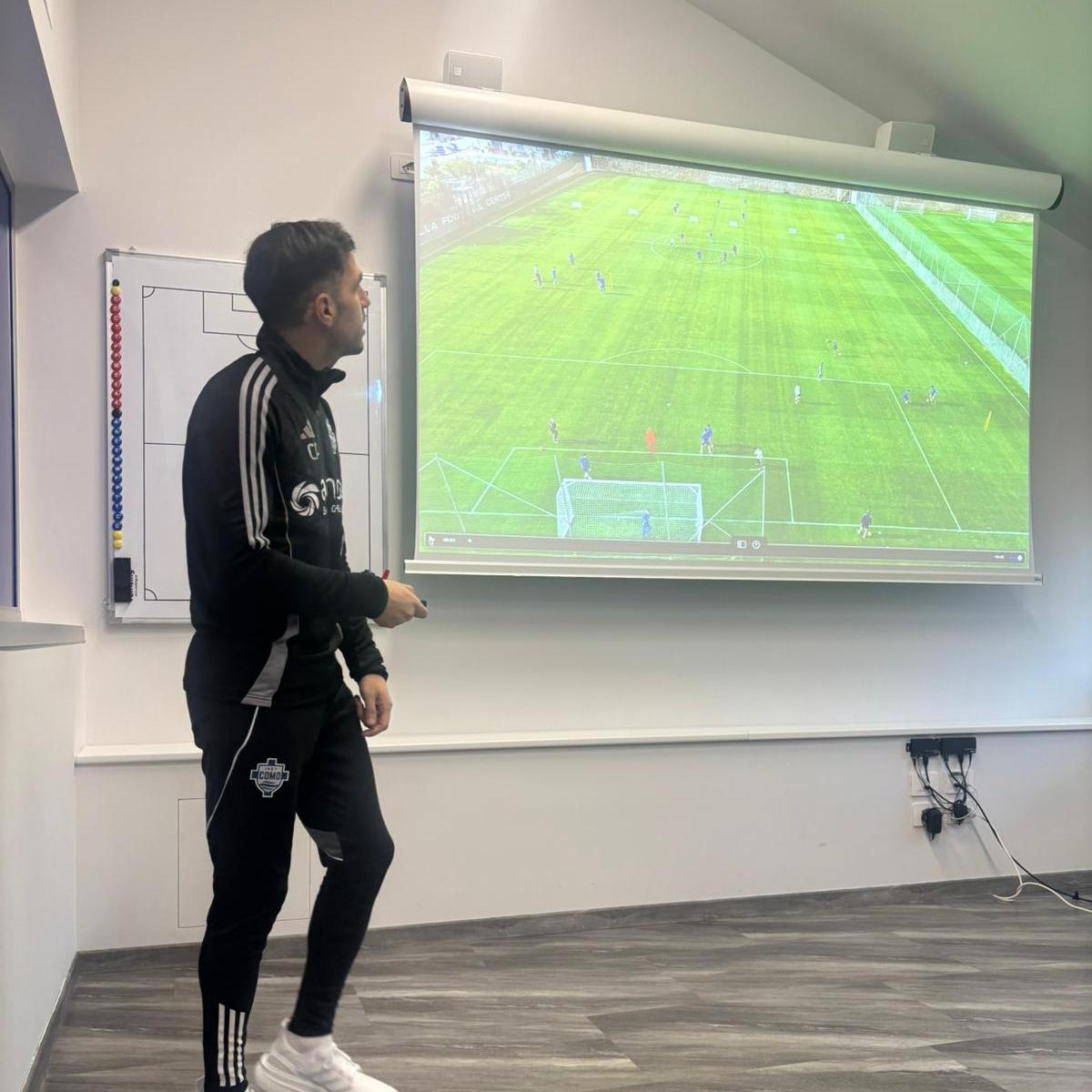 Gli allievi del Master UEFA Pro a lezione da Cesc Fabregas: due giorni di stage al Como 1907