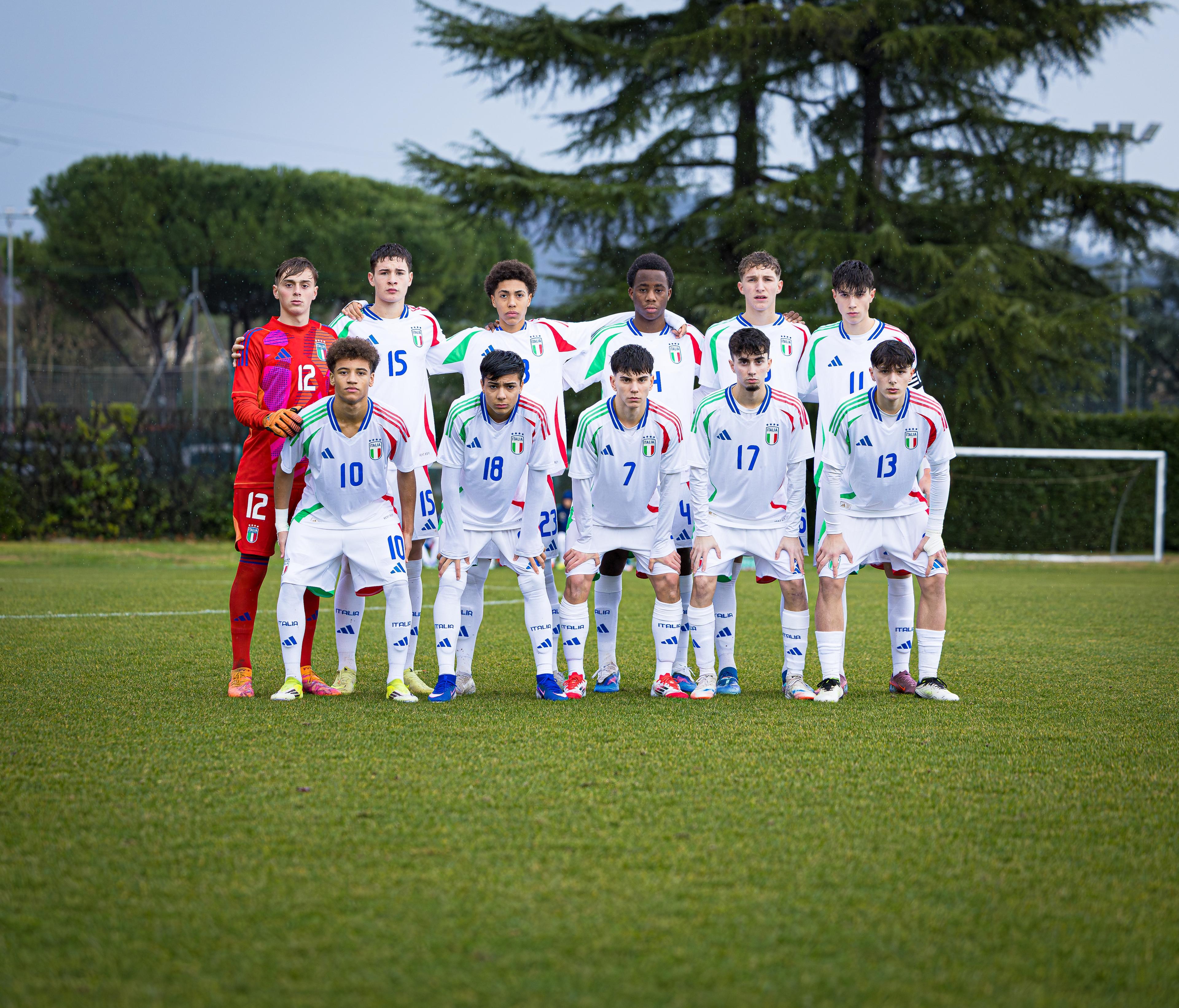 In alto, da sinistra a destra: Palombi, Cafasso, Colombo, Ekhosuehi, Beldenti e Rolando. In basso, da sinistra a destra: Dos Santos, Greco, Bertuzzo, Saramin e Bacuzzi.