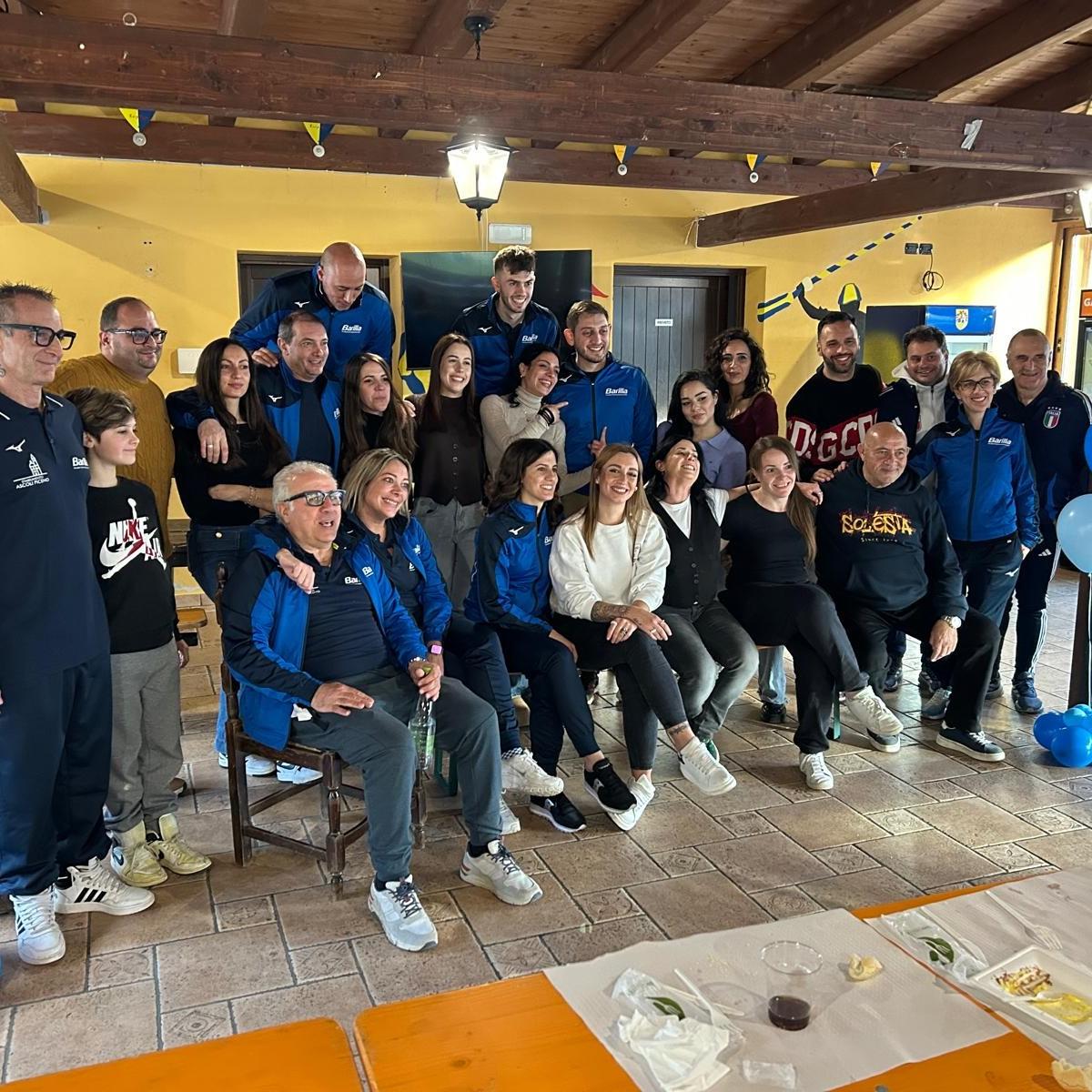 Ad Ascoli Piceno un sabato speciale: dopo le partite della DCP, il magnifico 'terzo tempo' allestito da Barilla