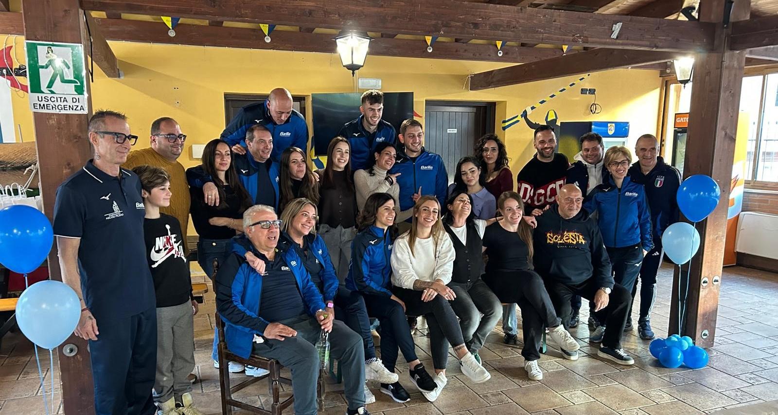 Ad Ascoli Piceno un sabato speciale: dopo le partite della DCP, il magnifico 'terzo tempo' allestito da Barilla