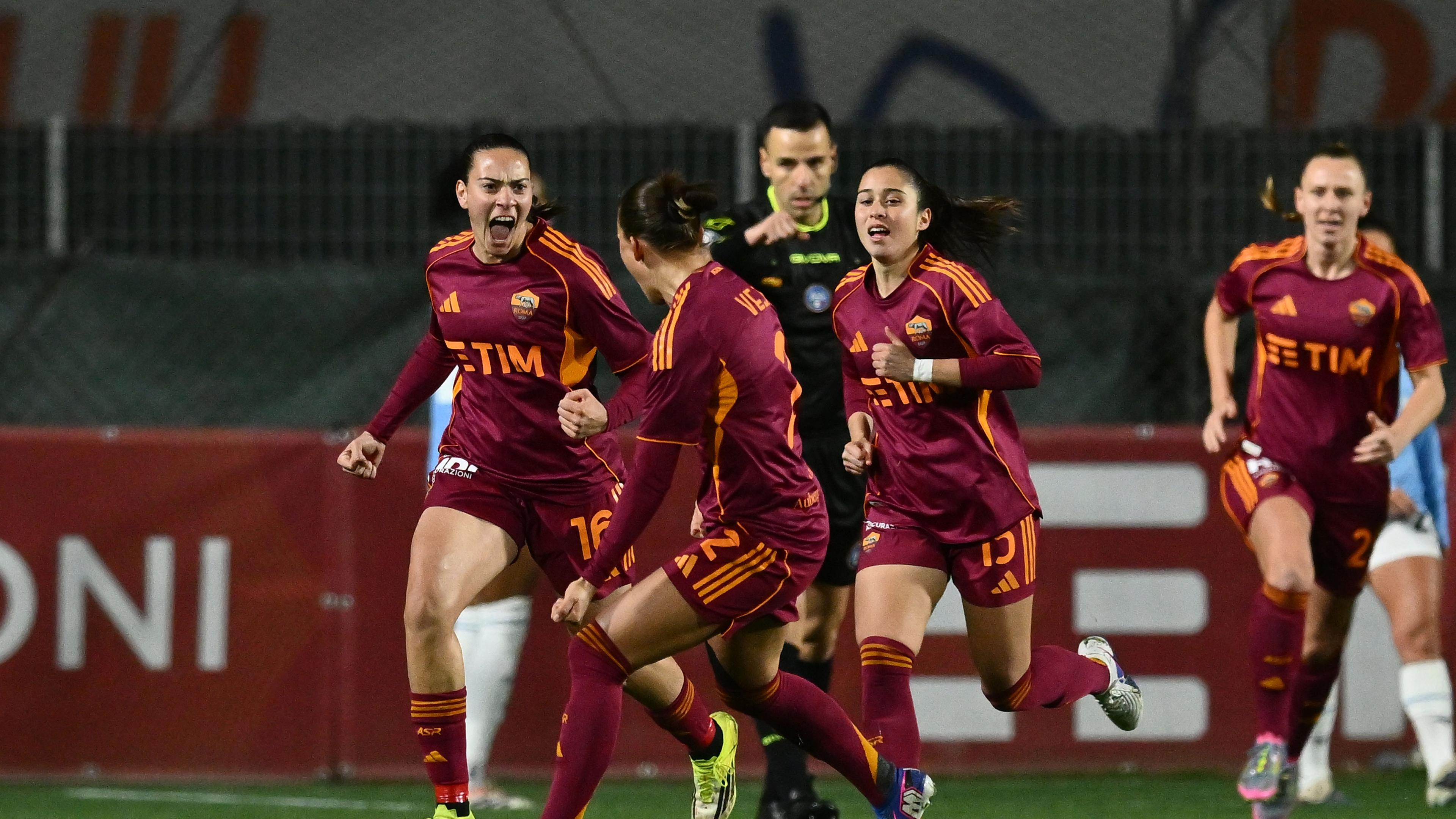 Inter e Roma in semifinale: le nerazzurre battono ancora la Ternana Women, dominio giallorosso nel derby