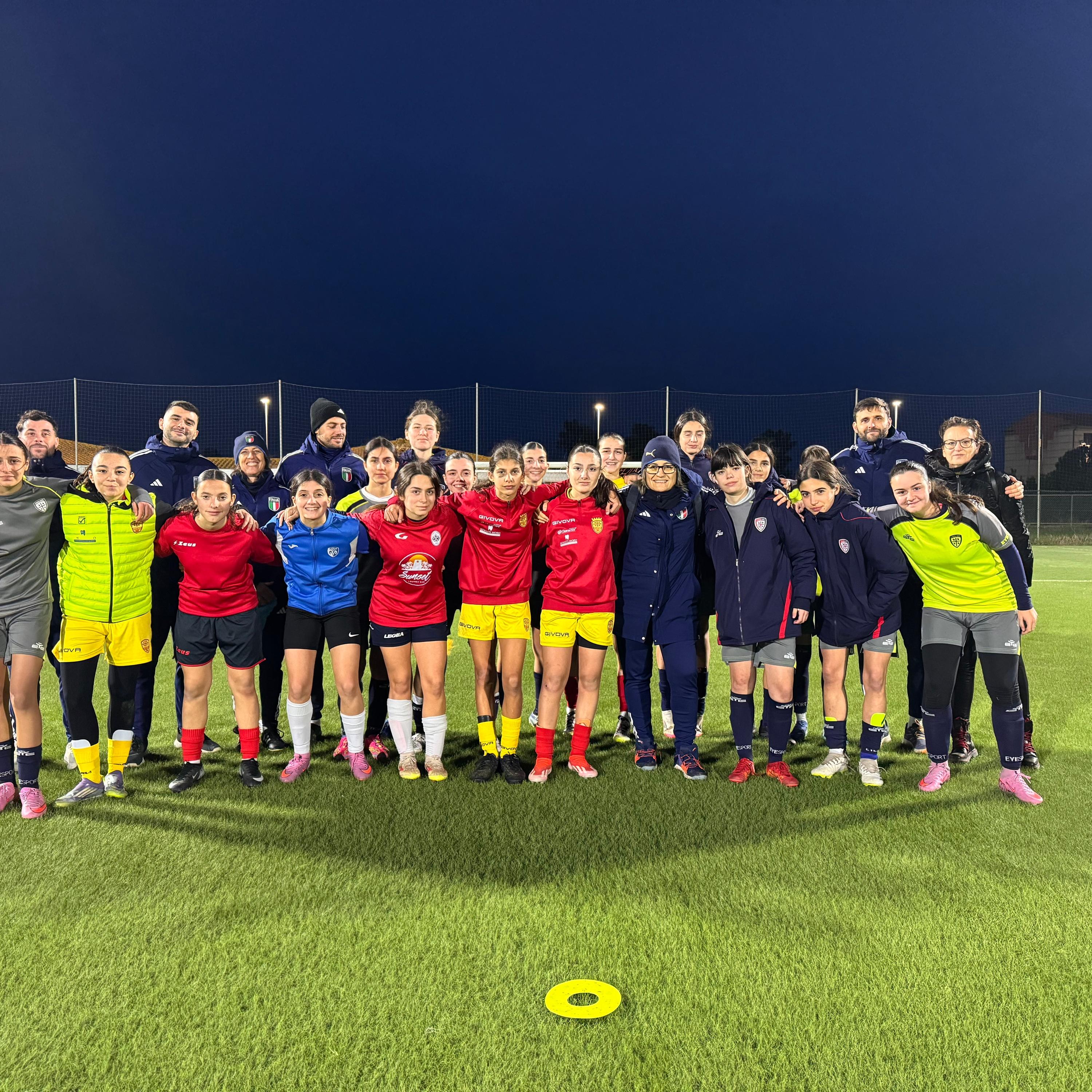 U15, la selezione Territoriale Femminile della Sardegna verso il torneo nazionale