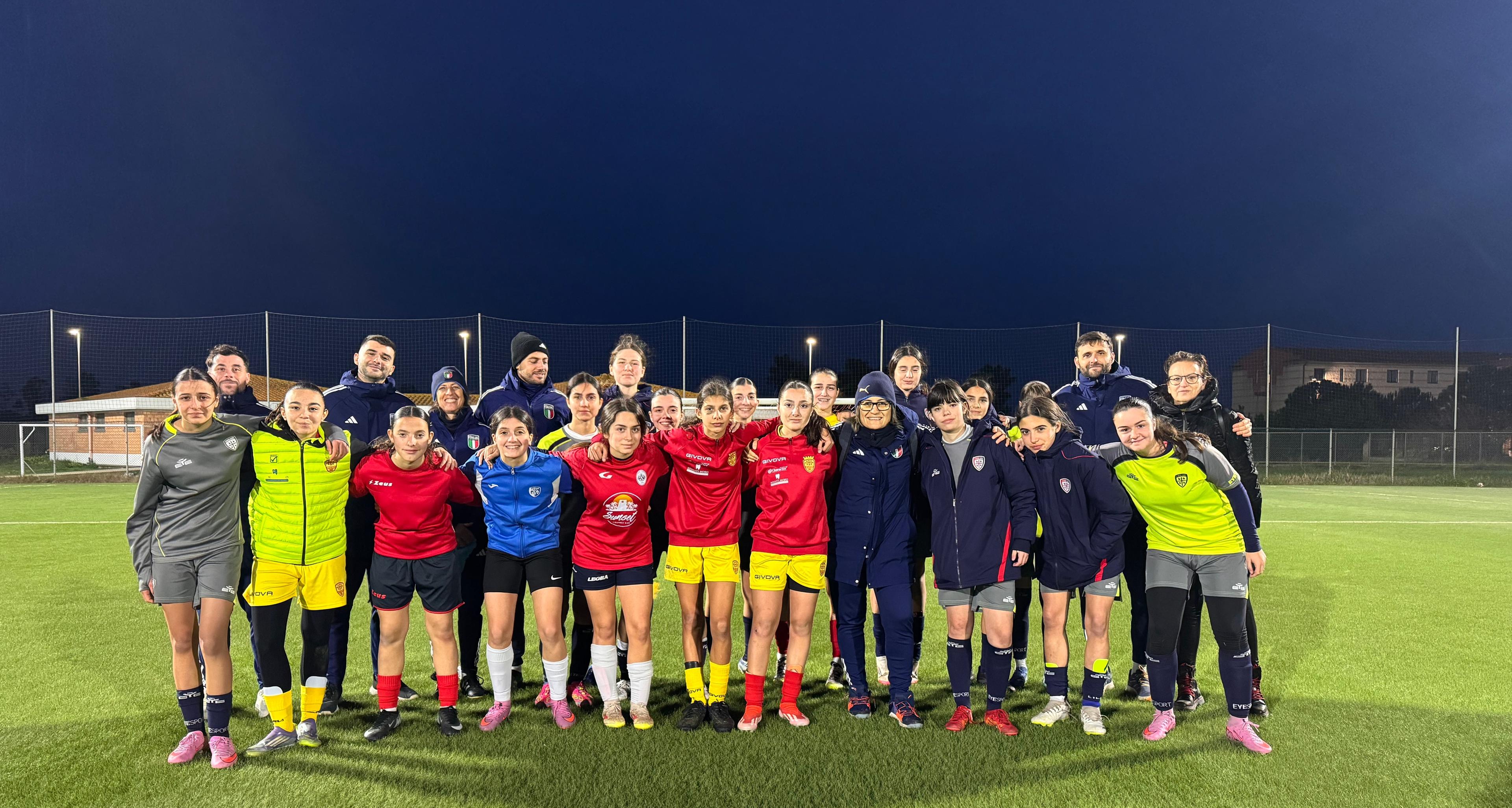 U15, la selezione Territoriale Femminile della Sardegna verso il torneo nazionale