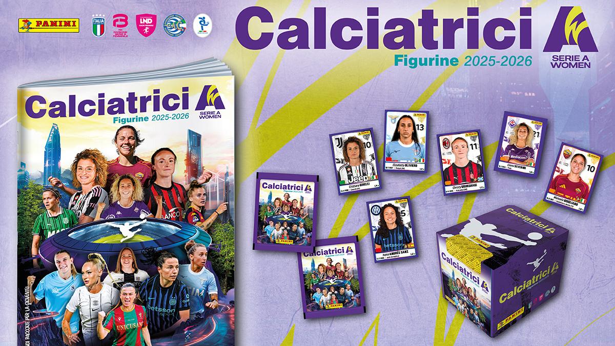 ‘Calciatrici’, lunedì 9 febbraio a Roma la presentazione della seconda edizione della collezione Panini