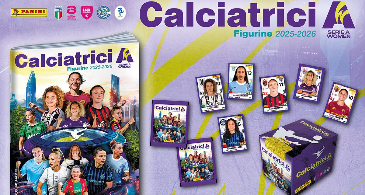 ‘Calciatrici’, lunedì 9 febbraio a Roma la presentazione della seconda edizione della collezione Panini