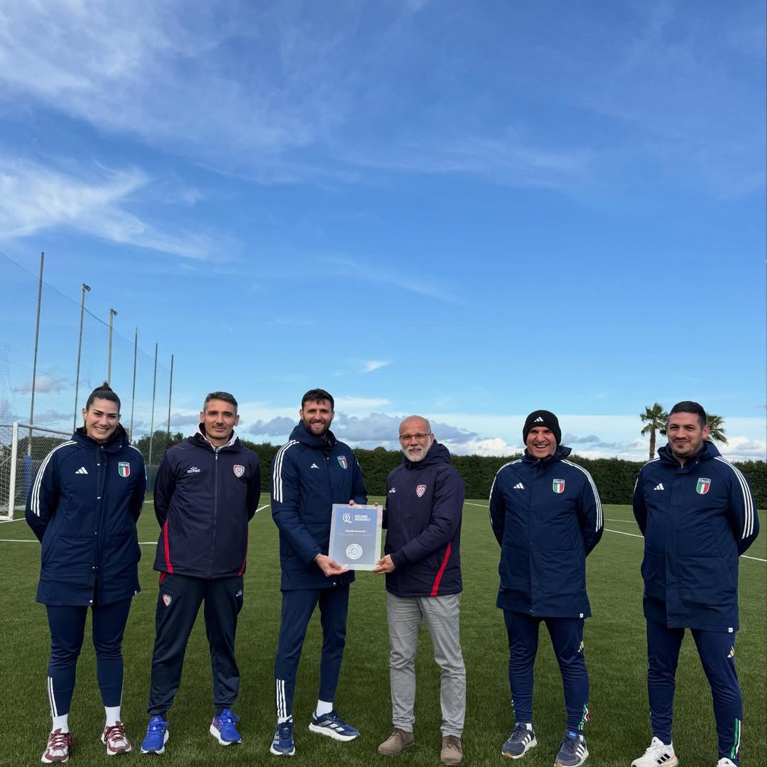 Al Cagliari Calcio l’attestato di Club Giovanile di 3° livello nell’ambito del Sistema di Qualità FIGC