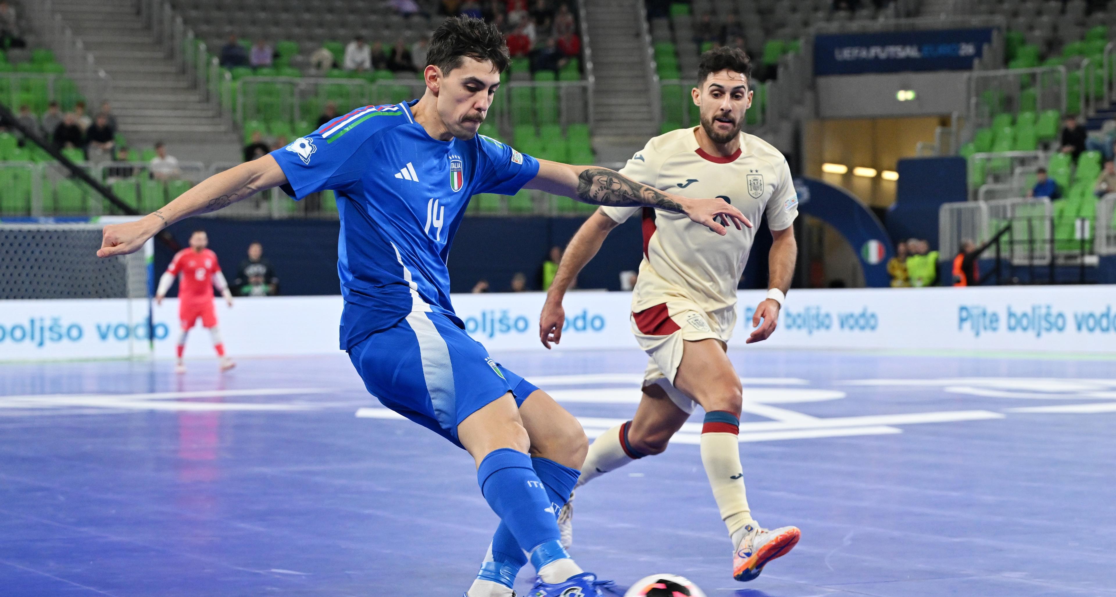La Spagna resta un tabù: Italia ko 4-0 ed eliminata ai quarti di Futsal EURO 2026