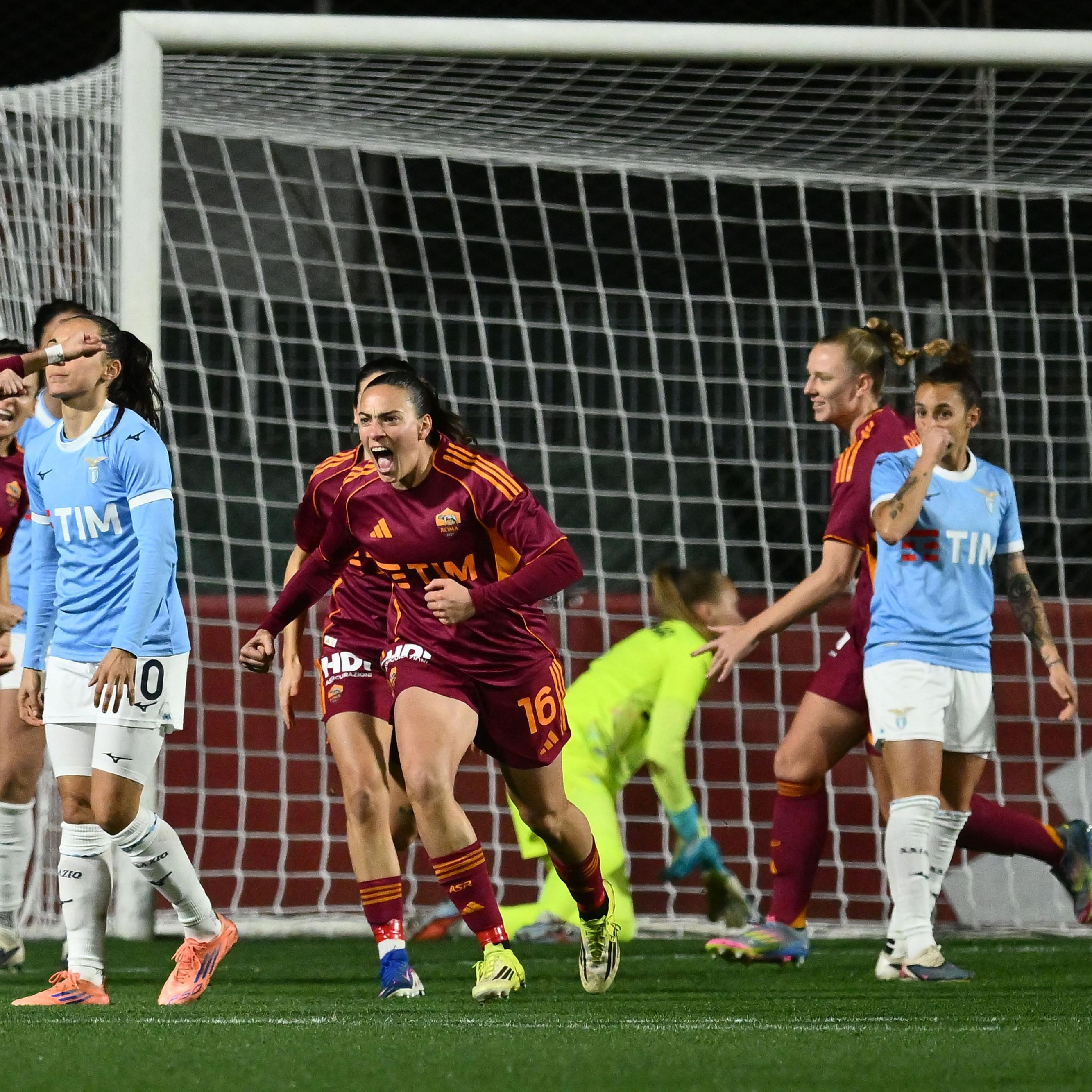 Coppa Italia Women, la Roma fa suo il derby e conquista la semifinale